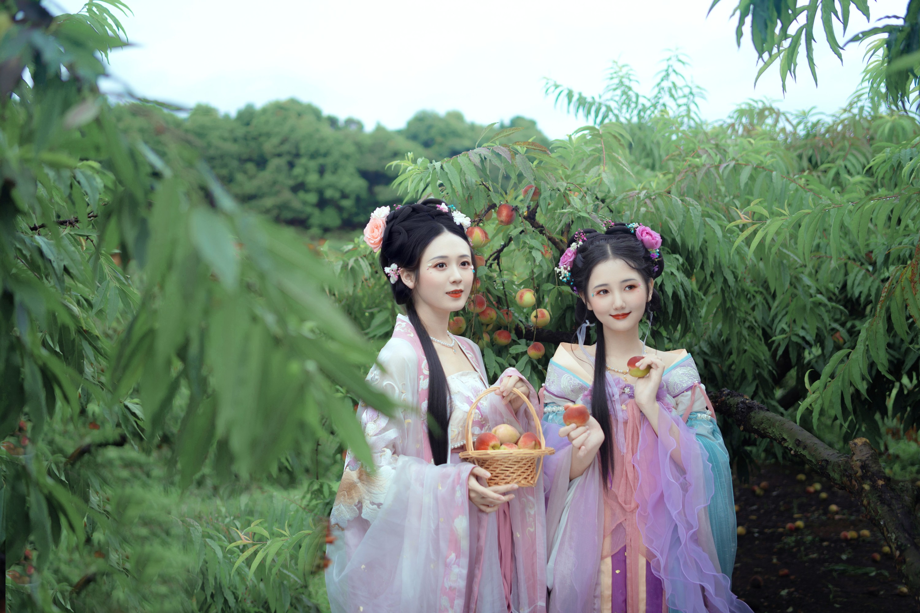 图片[3]-我吃一头牛 薯片yoyi – 《采桃》[22P]-COS写真在线网