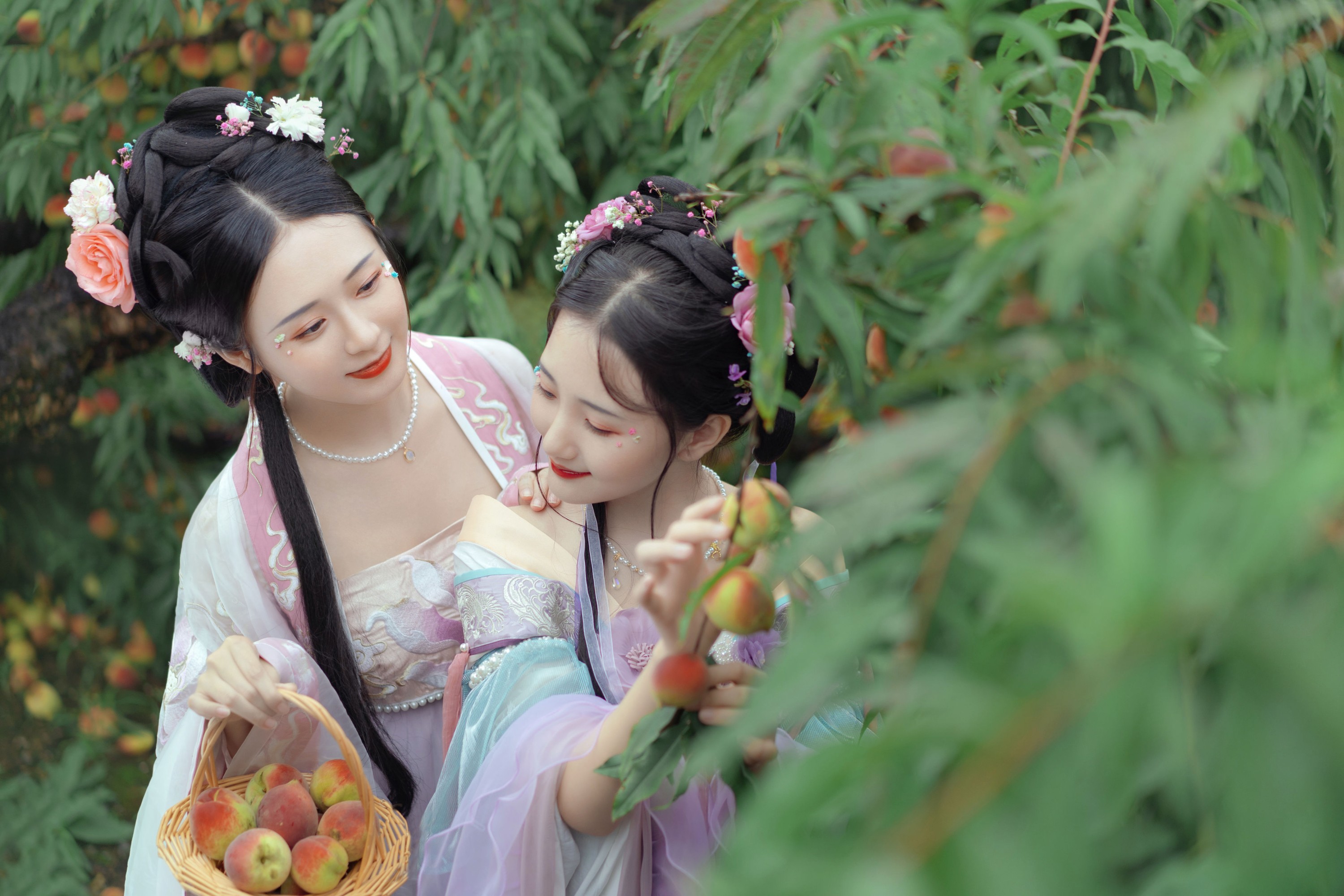 图片[4]-我吃一头牛 薯片yoyi – 《采桃》[22P]-COS写真在线网