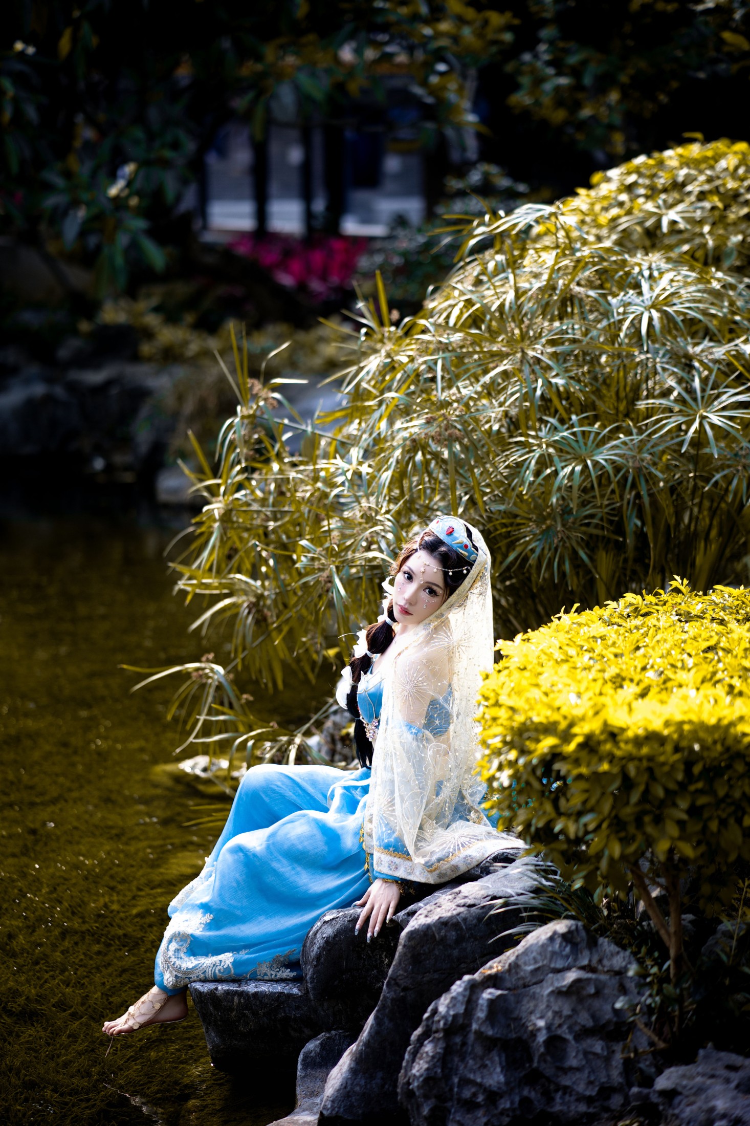 图片[5]-媛媛 – 《清风徐来纱窗外，玉面含笑妆容俏》[25P]-COS写真在线网