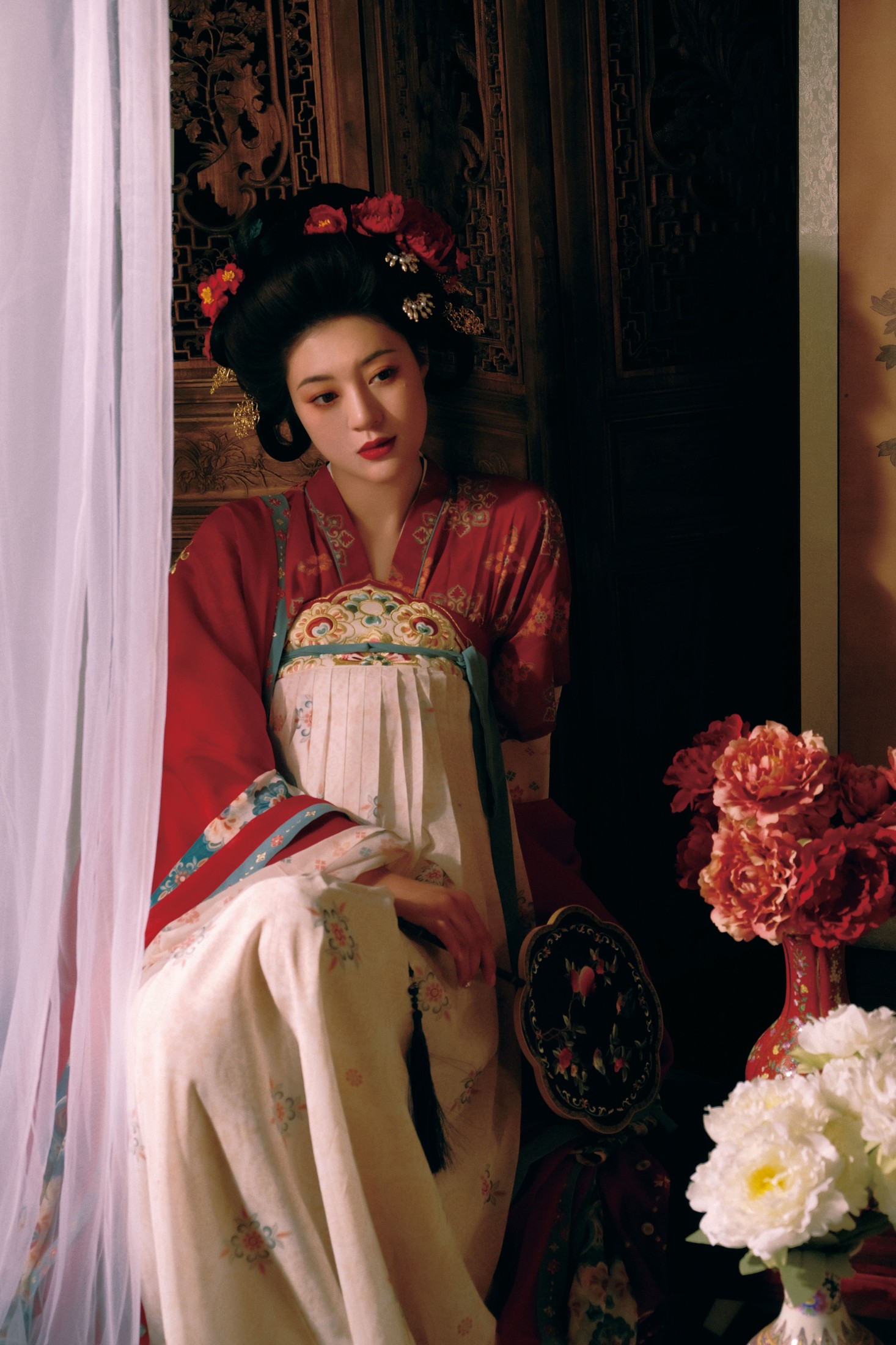 图片[4]-小楼 – 《花想容颜》[22P]-COS写真在线网