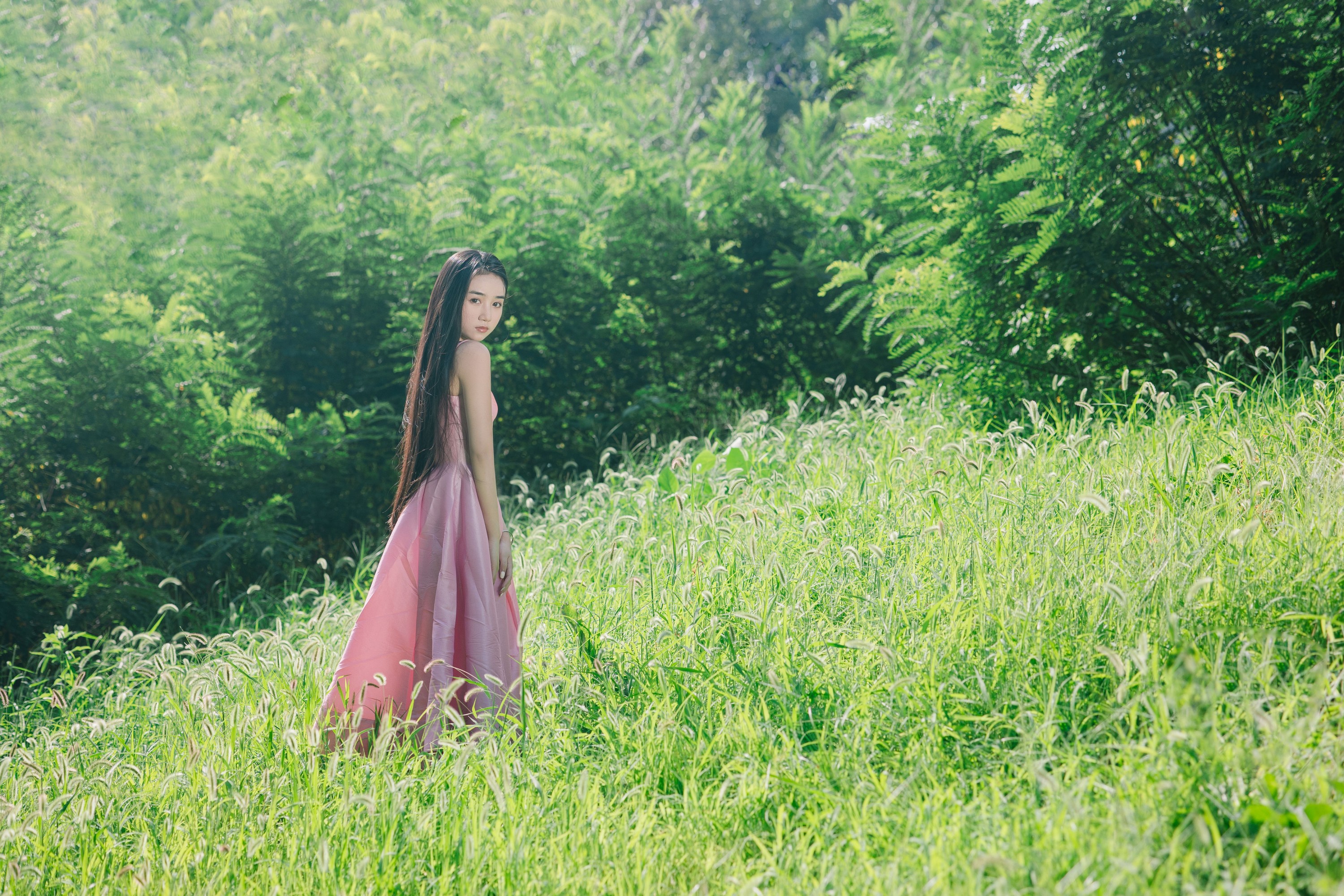 图片[5]-四月羊大冒险 – 《绿草地少女写真》[37P]-COS写真在线网