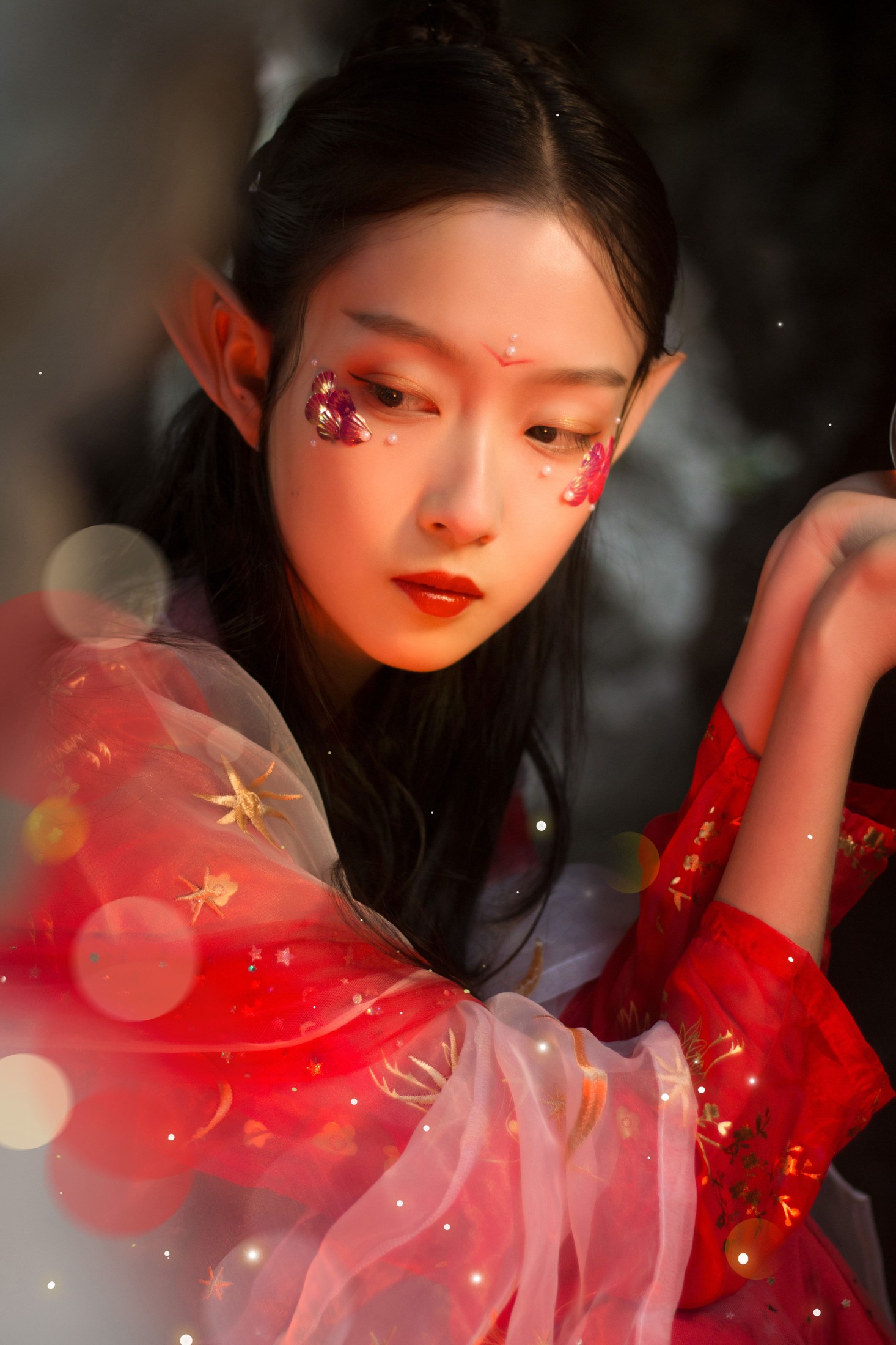 小鱼 – 《洞穴里的鲤鱼精》[20P] - 秀人网免费无水印在线套图写真