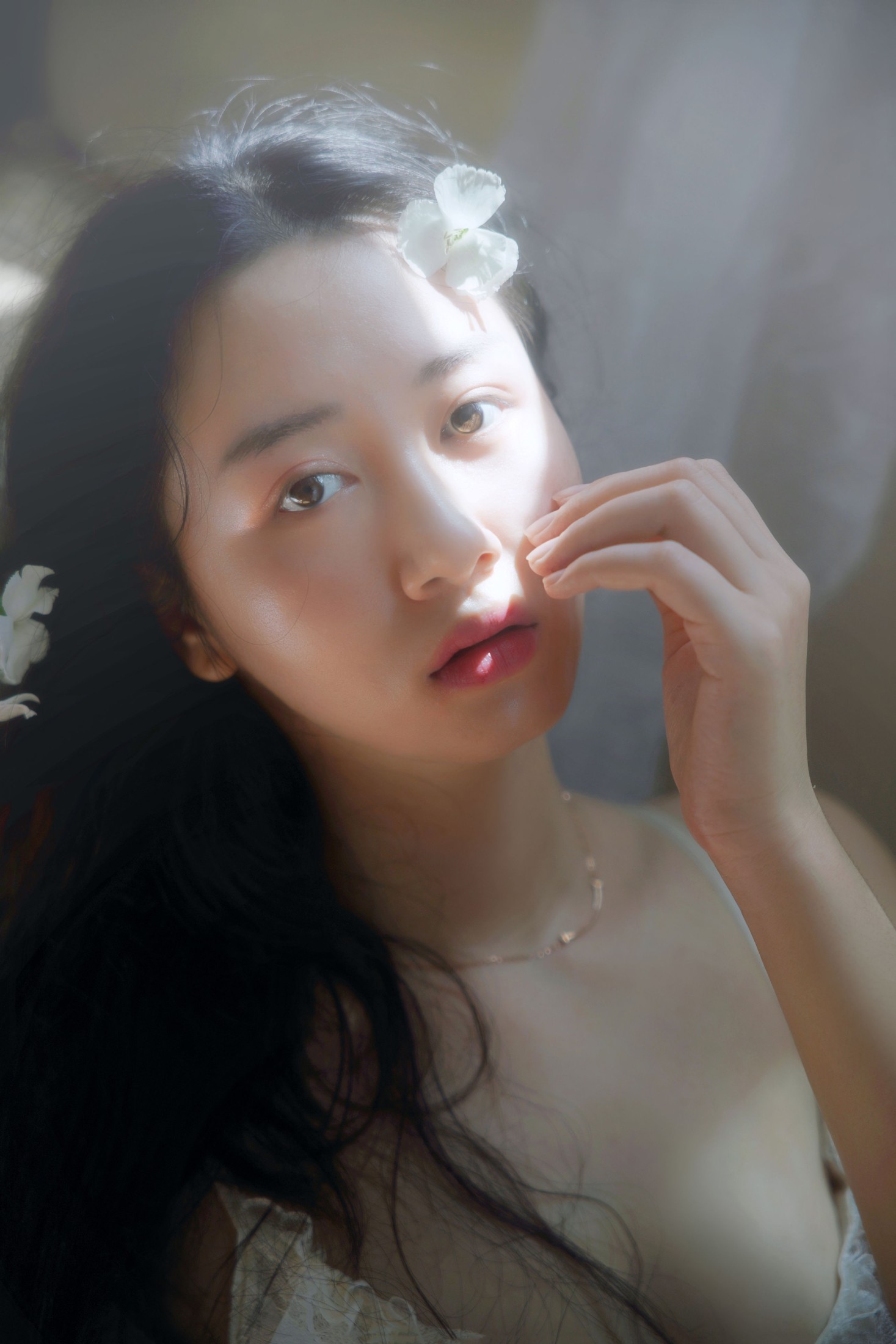 图片[3]-Tiffany – 《纱织》[24P]-COS写真在线网