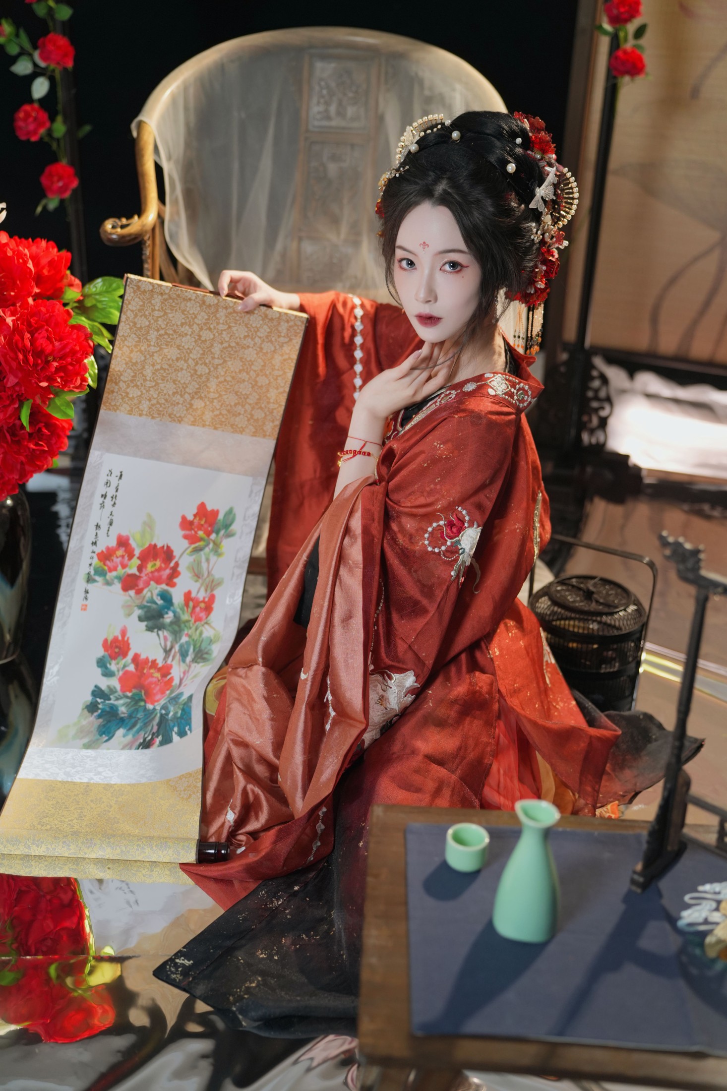 图片[5]-Vi鸽_Vivian – 《十二花神之牡丹花神》[52P]-COS写真在线网