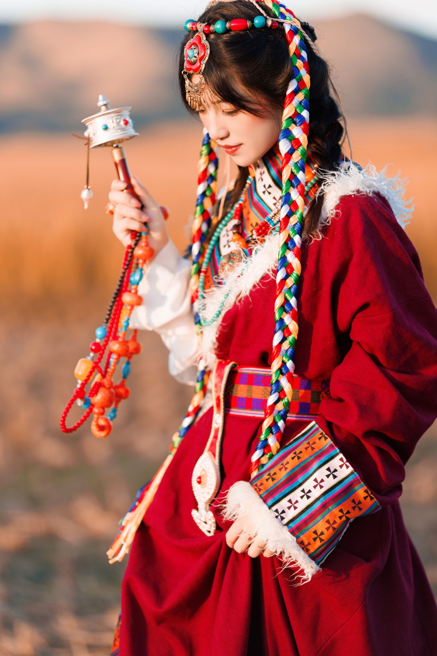 图片[5]-赤木晴子 – 《藏服》[22P]-COS写真在线网