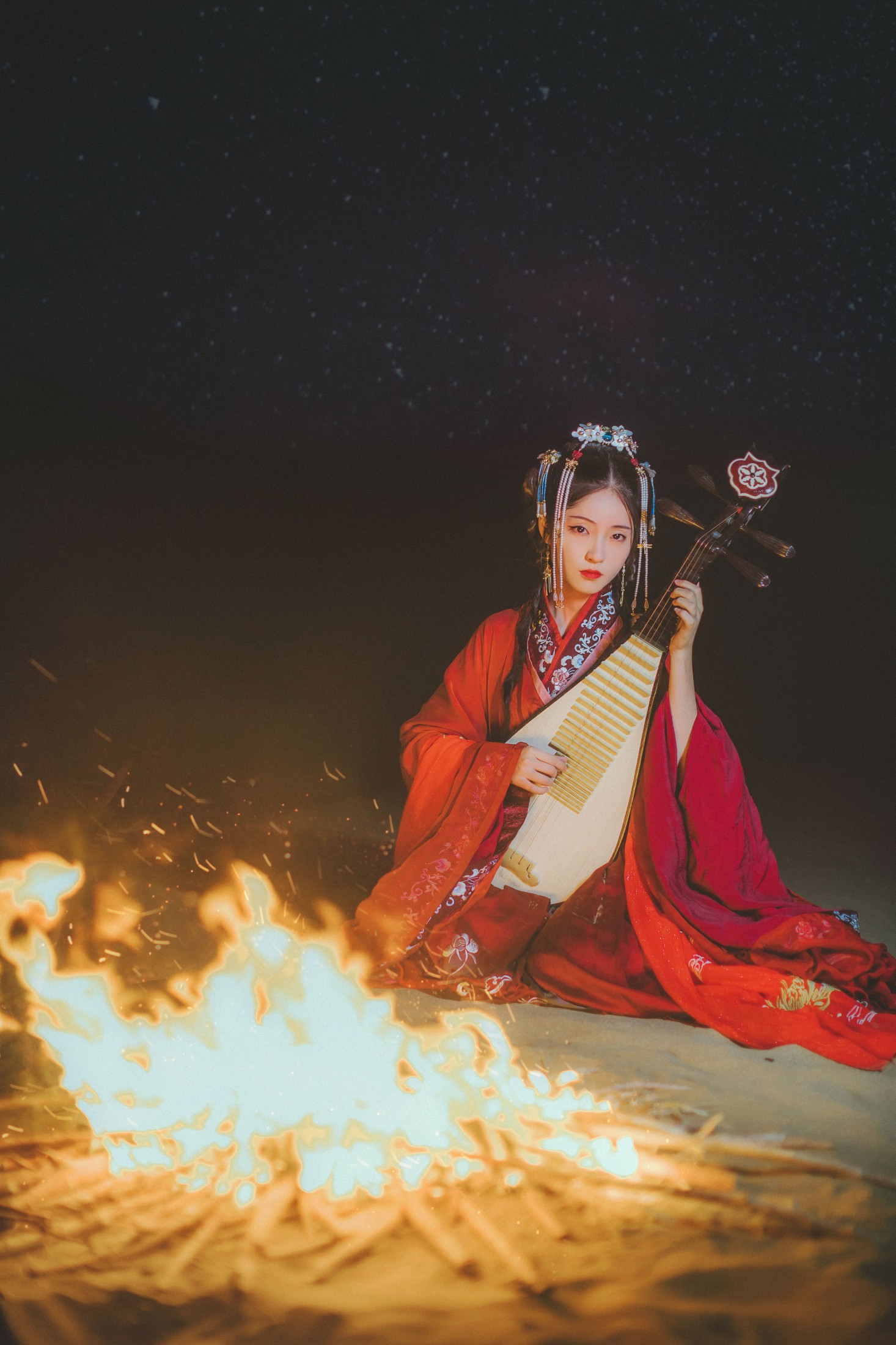 图片[5]-小温暖想要个大太阳  – 《出塞曲》[30P]-COS写真在线网