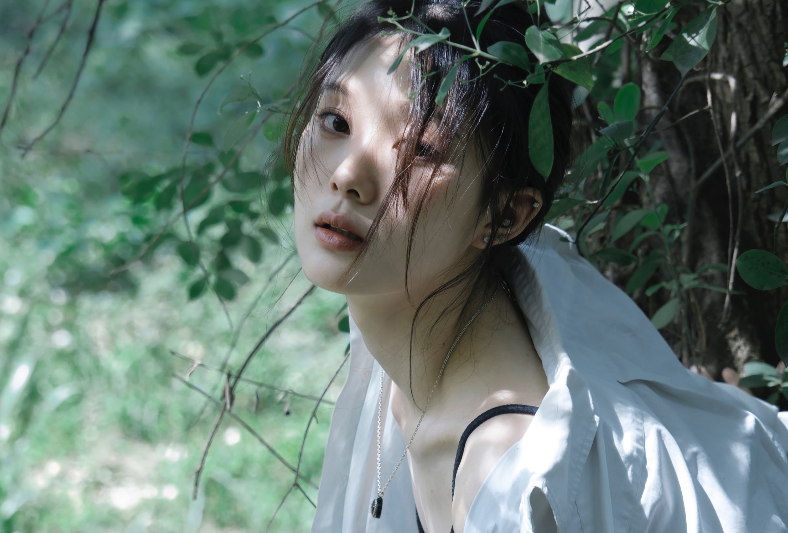 图片[4]-皂烟象 – 《绿》[23P]-COS写真在线网