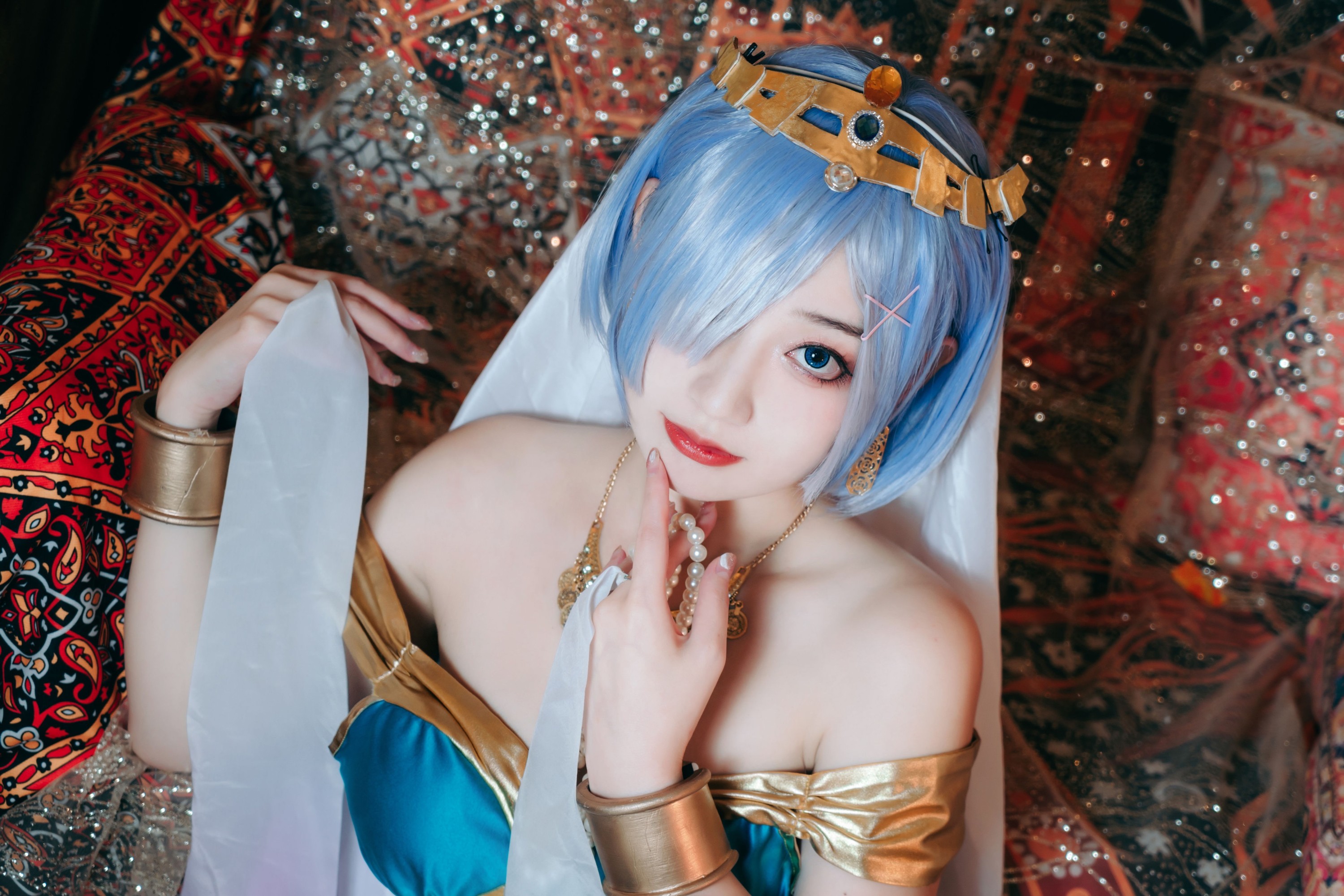 图片[5]-桃墨公子x – 《蕾姆舞娘》[26P]-COS写真在线网