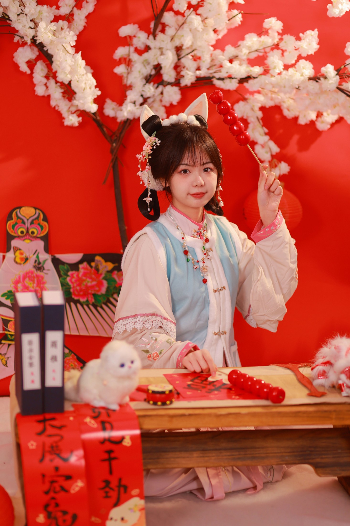 图片[3]-暮烟色CC – 《贺新春》[22P]-COS写真在线网
