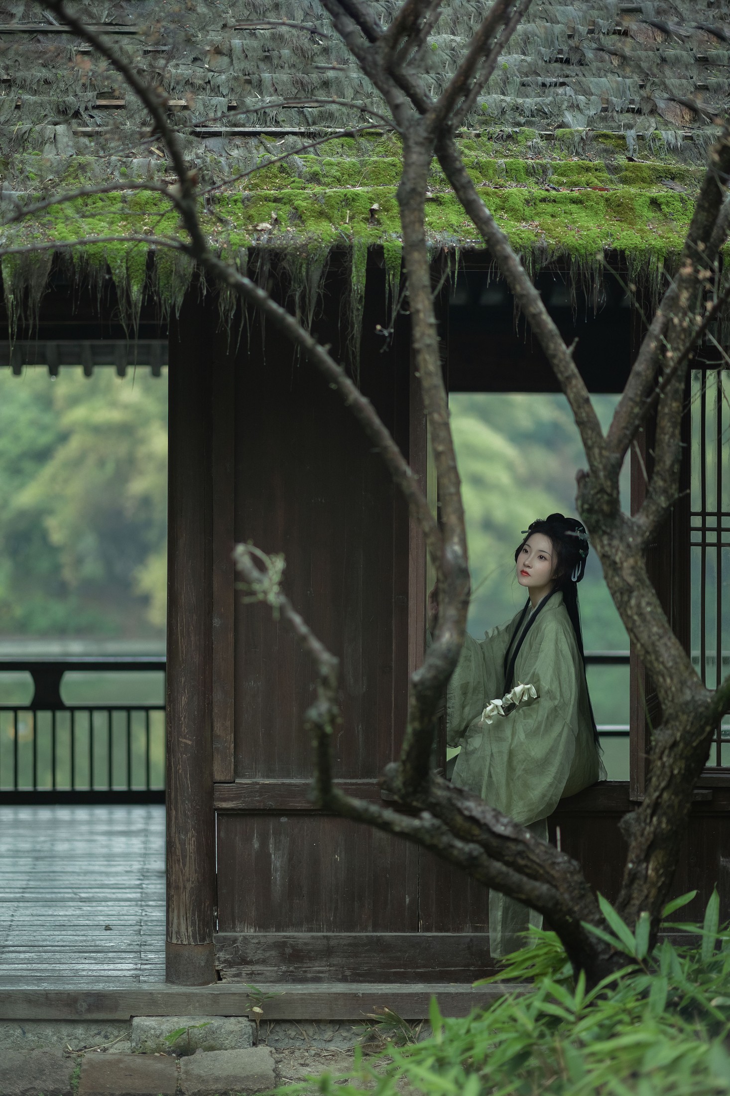 图片[3]-沈云缭 – 《绿意晓声浓》[38P]-COS写真在线网