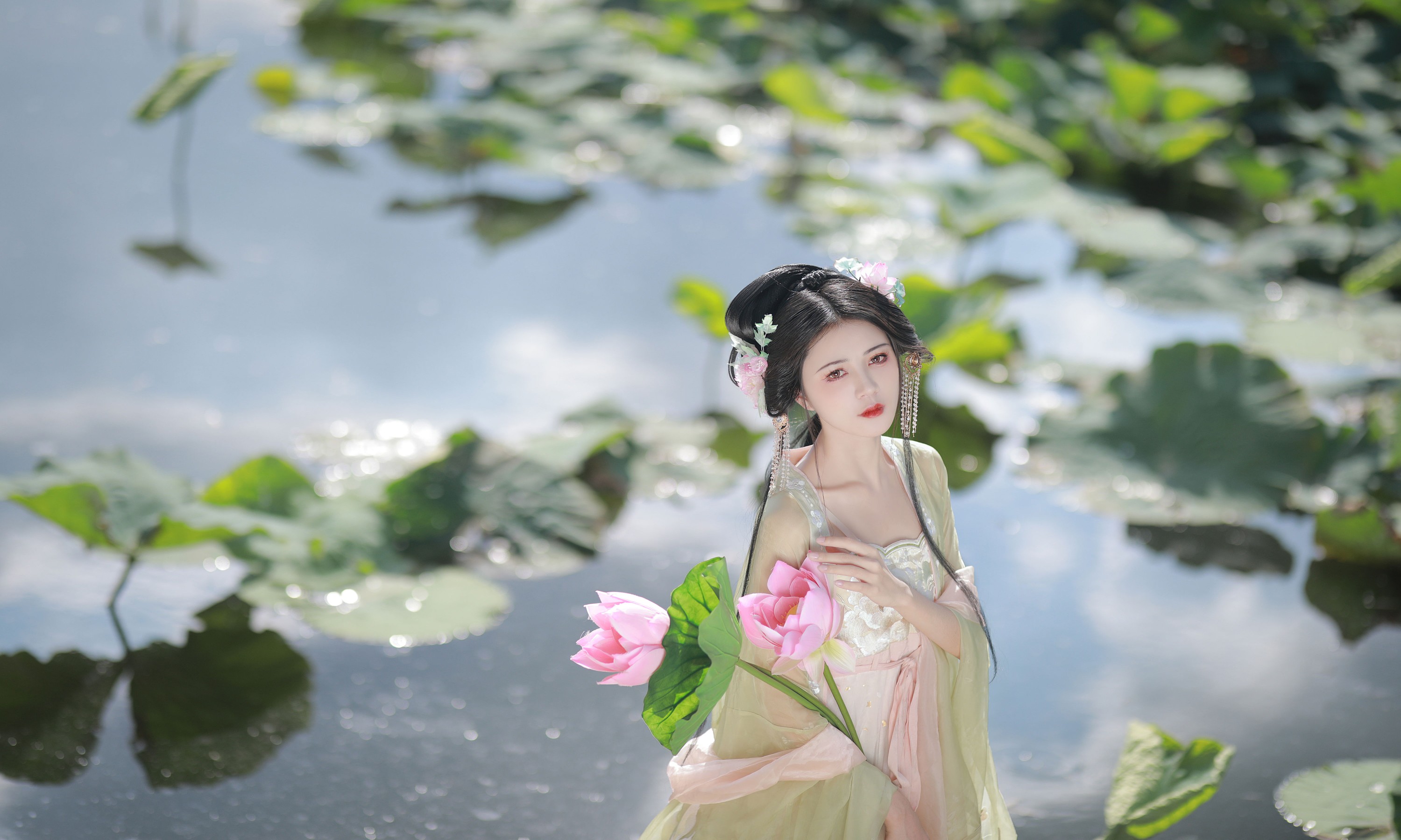 图片[3]-吾岁岁 – 《误入藕花深处》[28P]-COS写真在线网