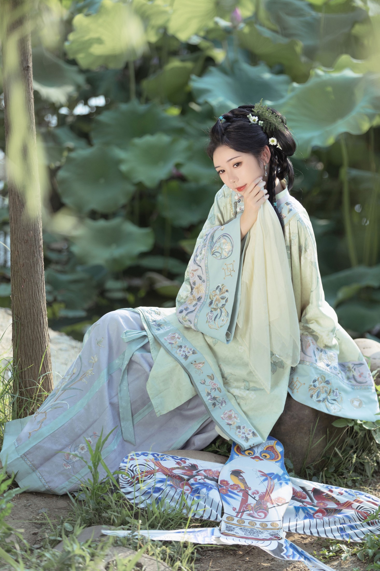 图片[3]-槐枝- – 《菡萏》[36P]-COS写真在线网