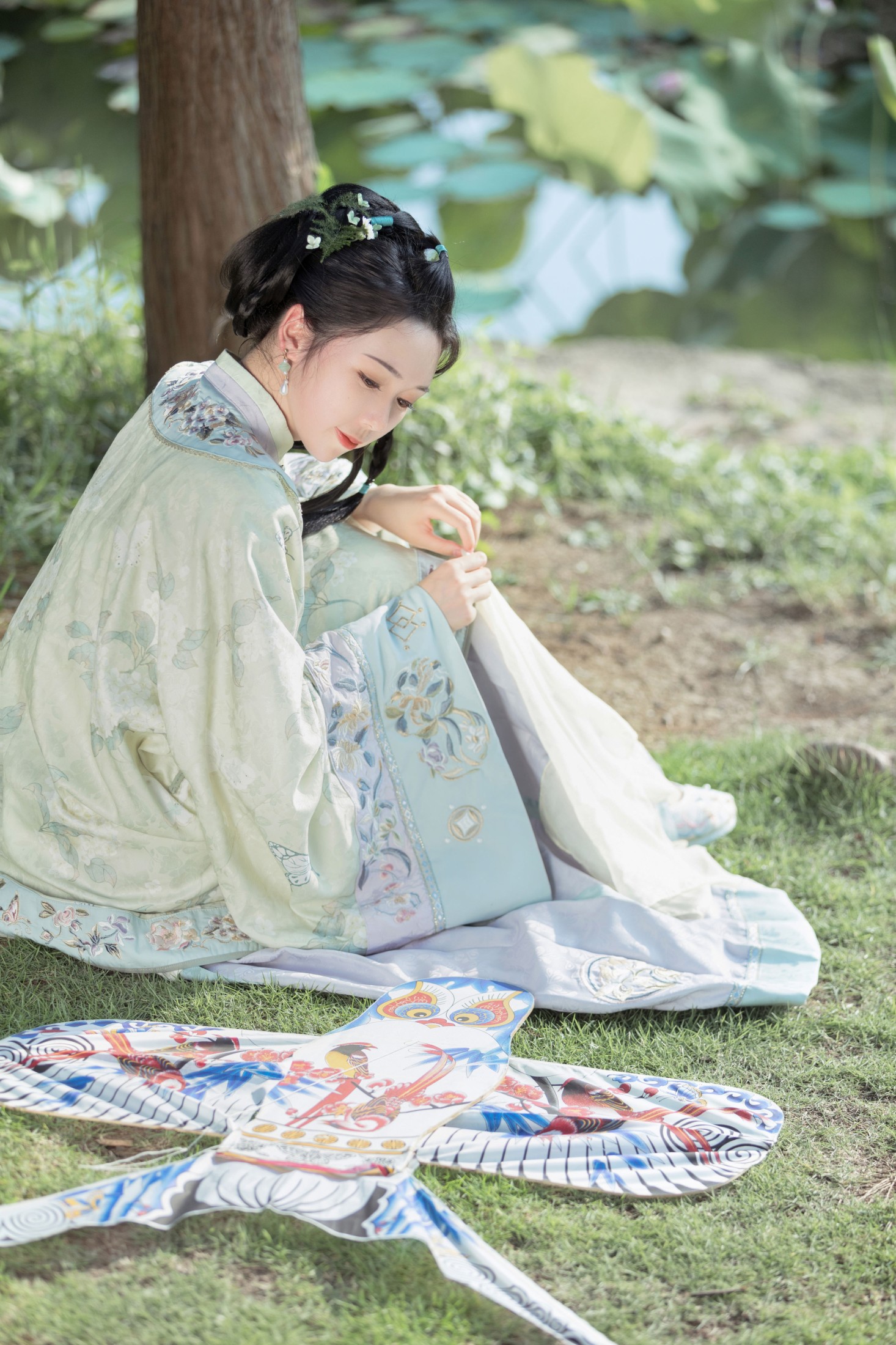 图片[5]-槐枝- – 《菡萏》[36P]-COS写真在线网