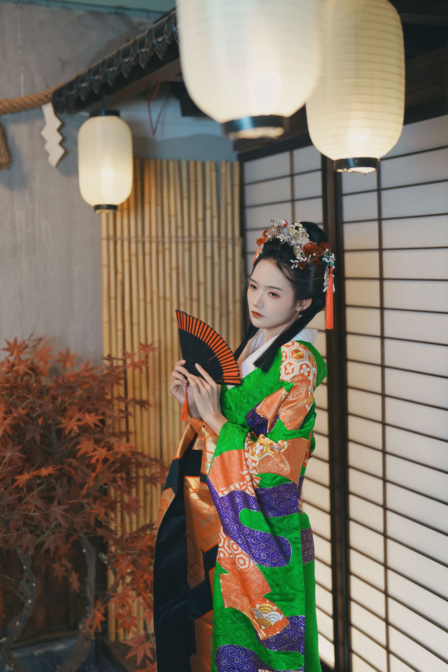图片[5]-兔子Zzz不吃胡萝卜 – 《和风美人》[24P]-COS写真在线网