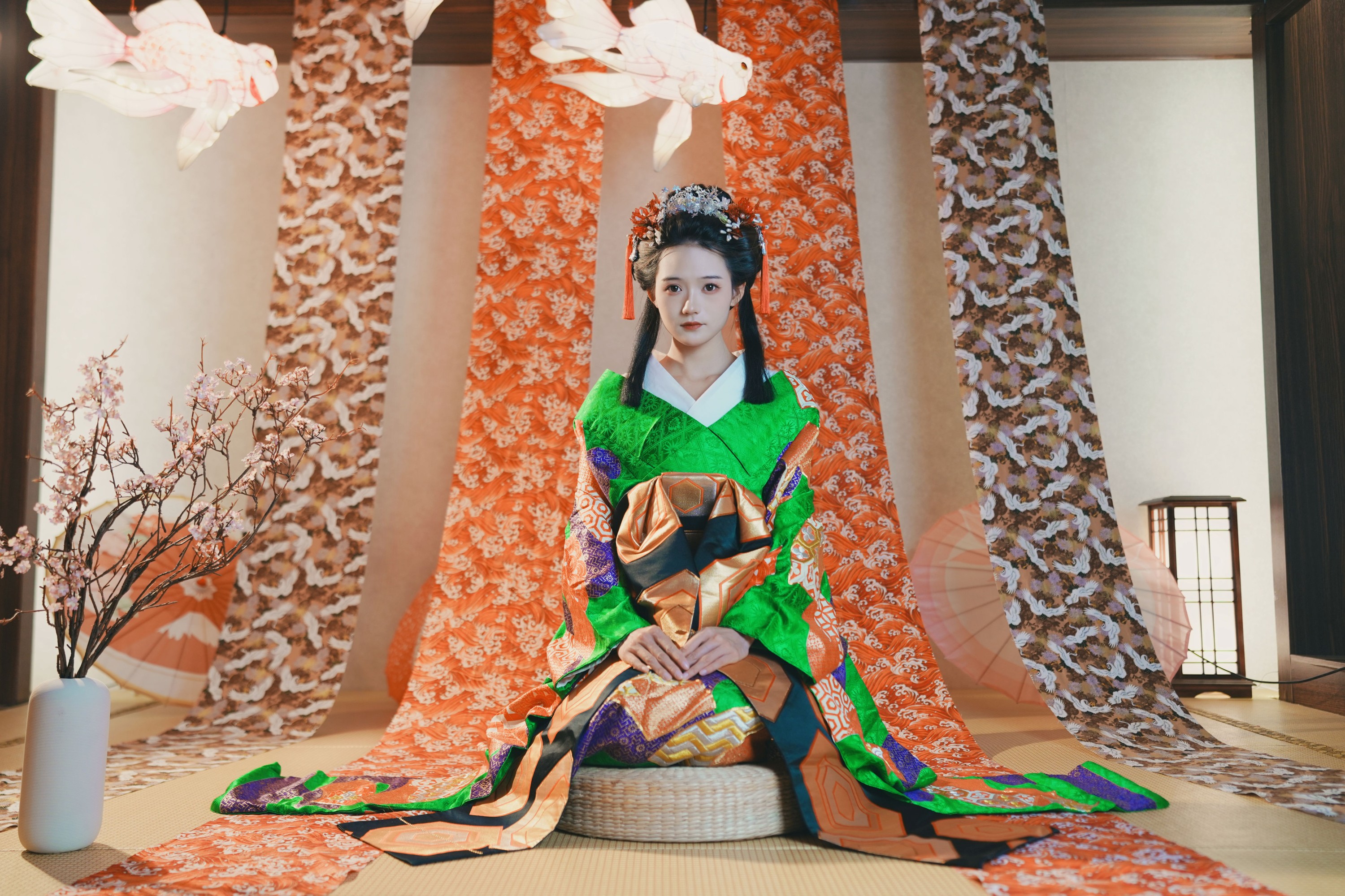 图片[3]-兔子Zzz不吃胡萝卜 – 《和风美人》[24P]-COS写真在线网