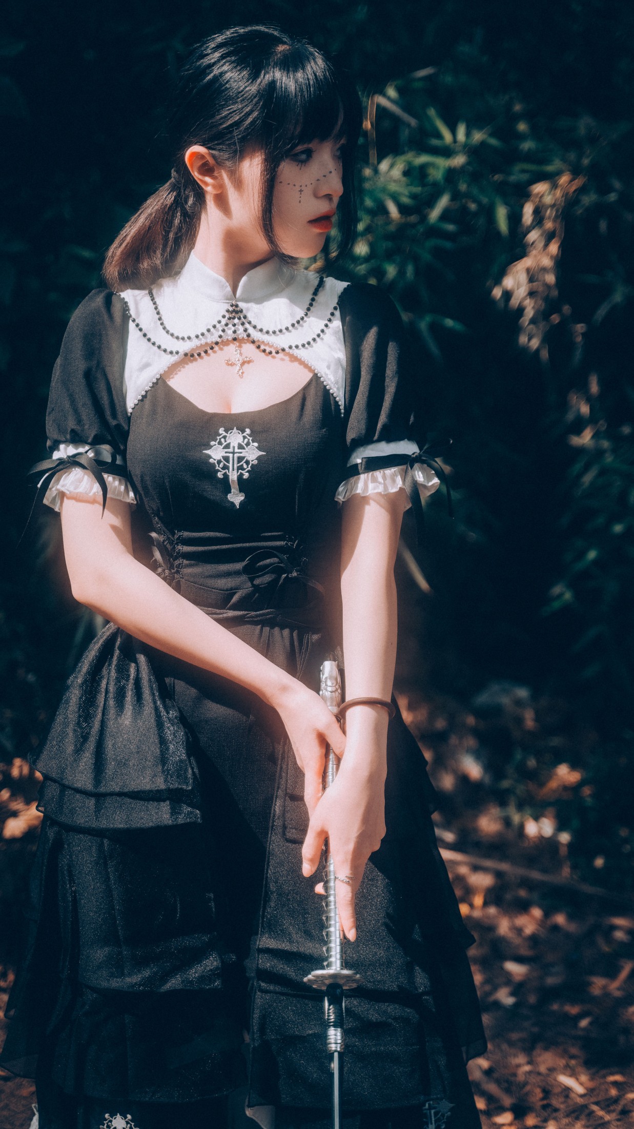 图片[4]-贝贝 – 《战斗修女贝》[49P]-COS写真在线网