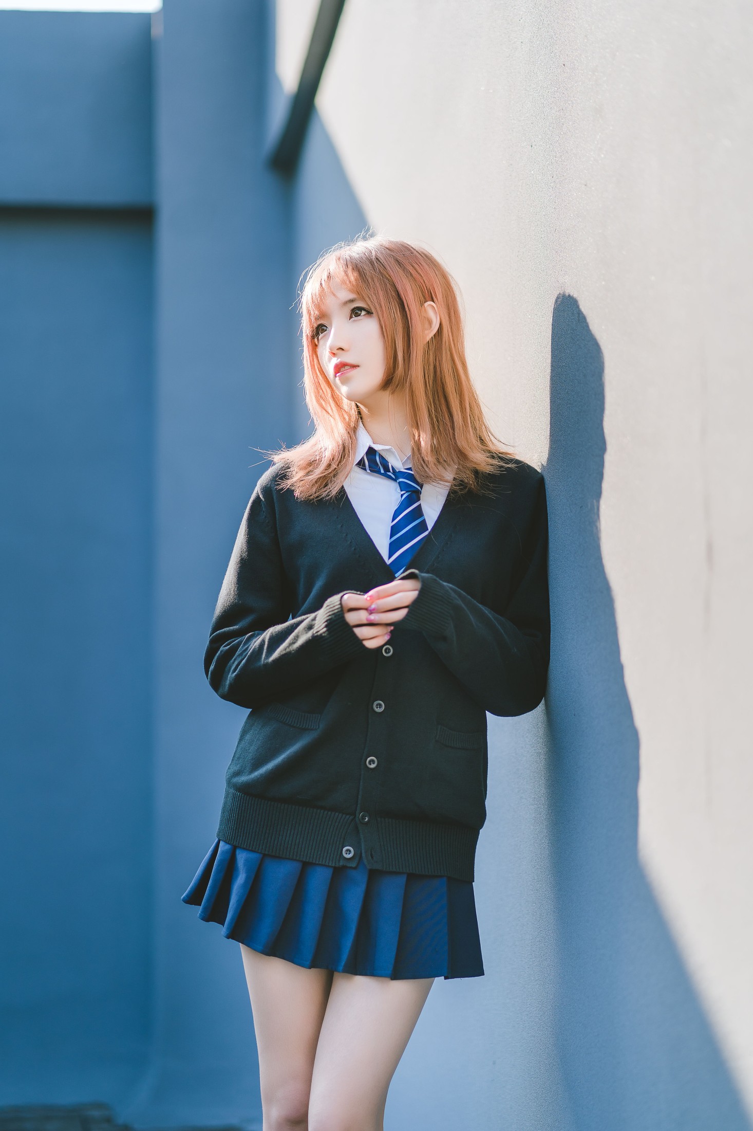 图片[4]-橙蚊蚊Agent – 《天台jk写真》[22P]-COS写真在线网