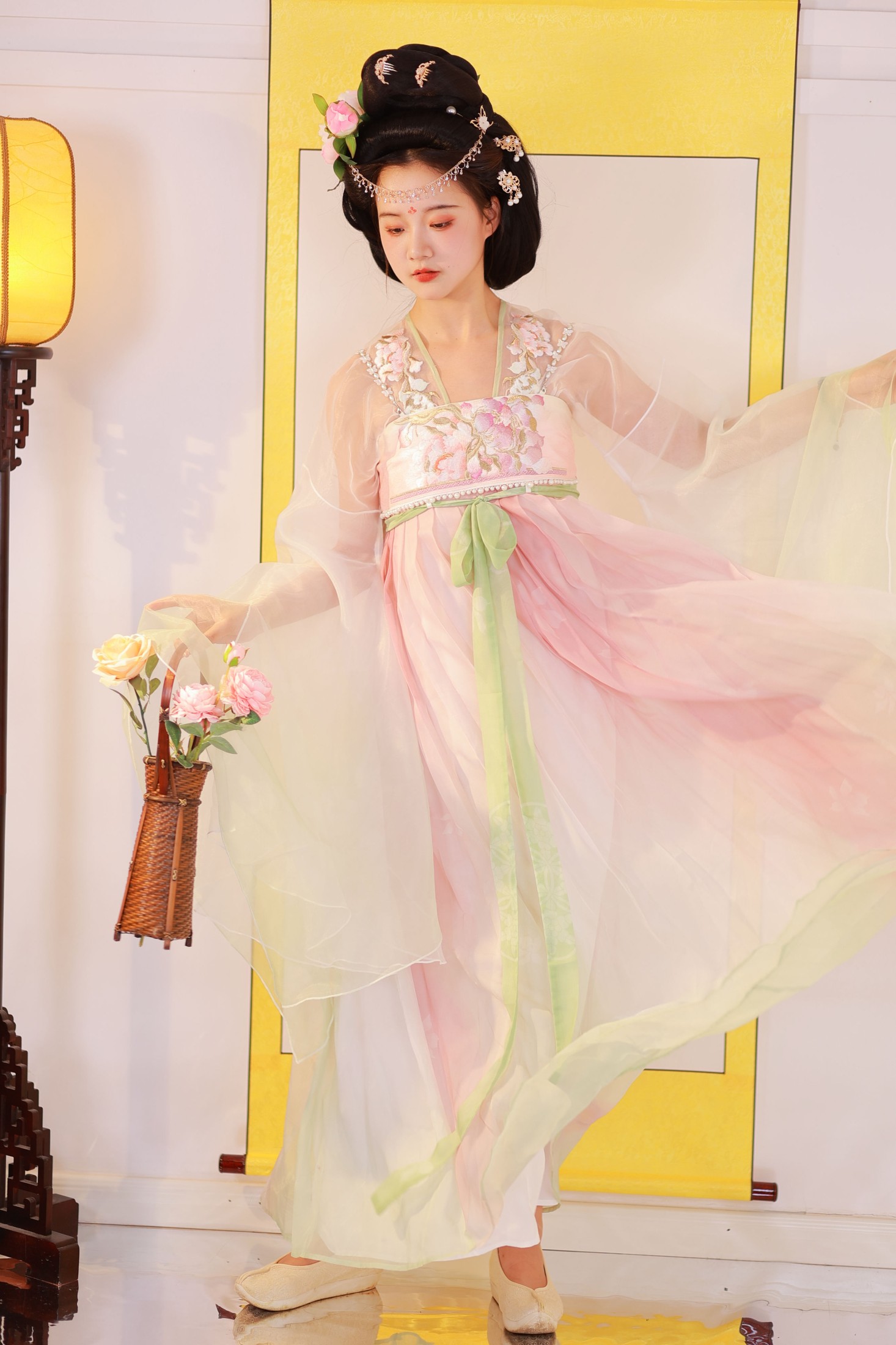 图片[4]-柚二白白 – 《仕女图》[30P]-COS写真在线网