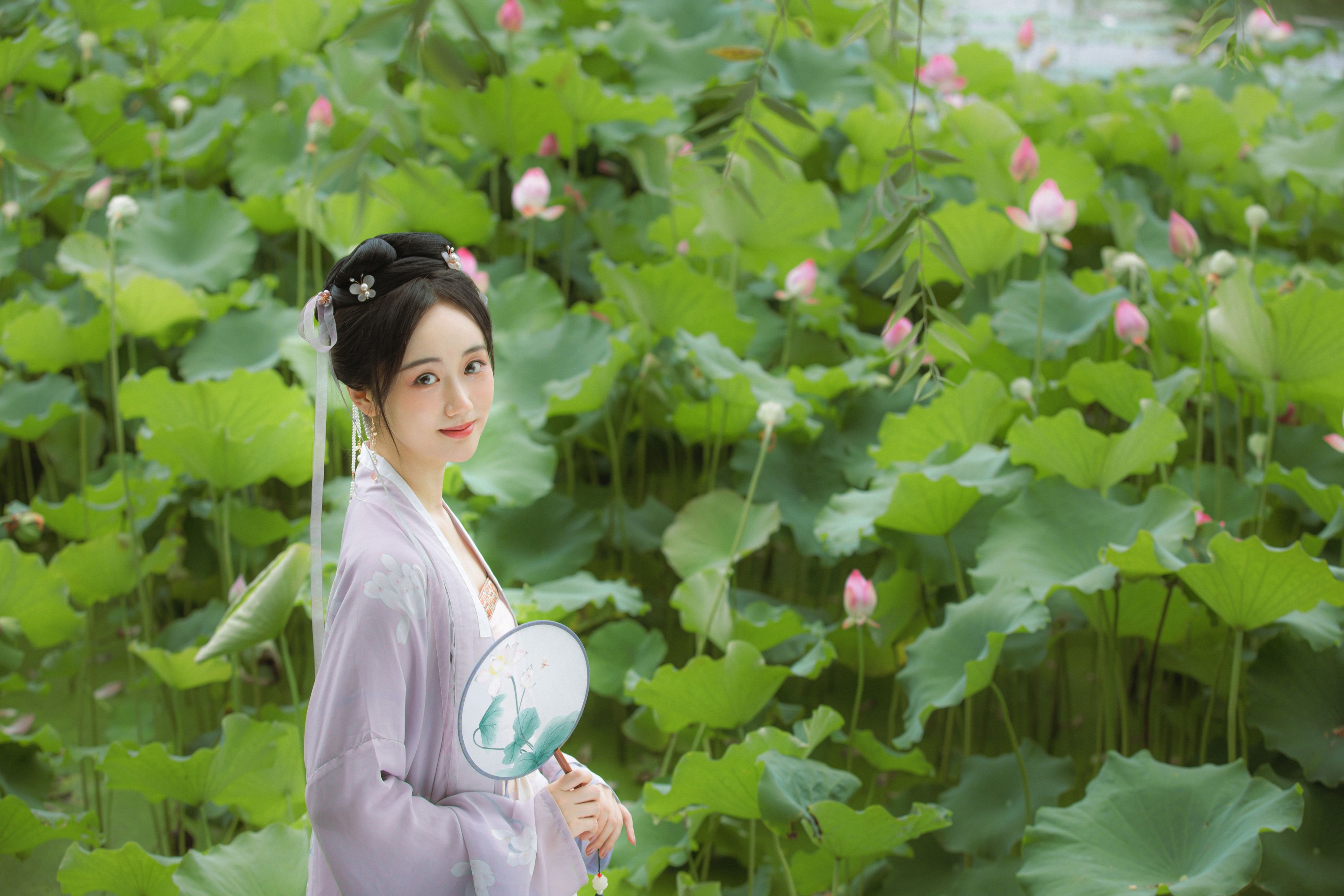 图片[5]-灵潇 – 《采荷》[22P]-COS写真在线网