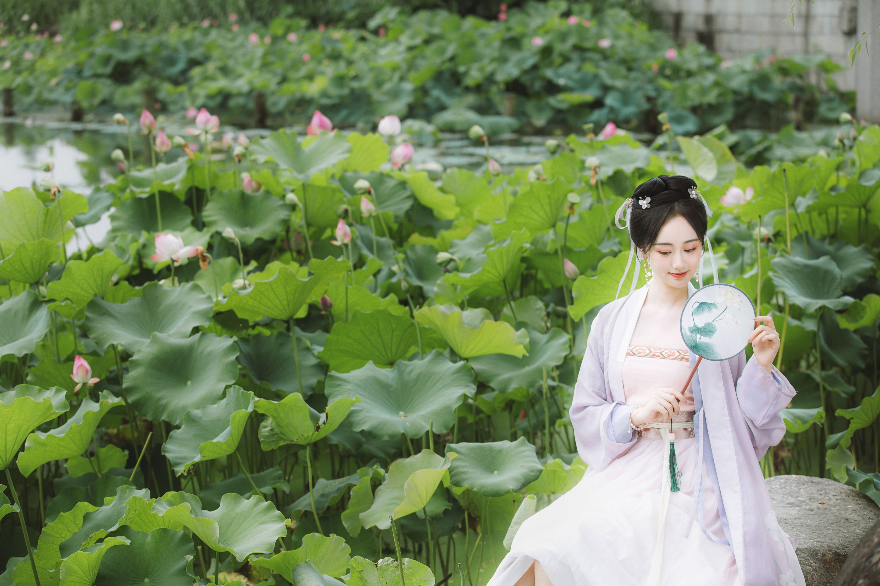 图片[3]-灵潇 – 《采荷》[22P]-COS写真在线网