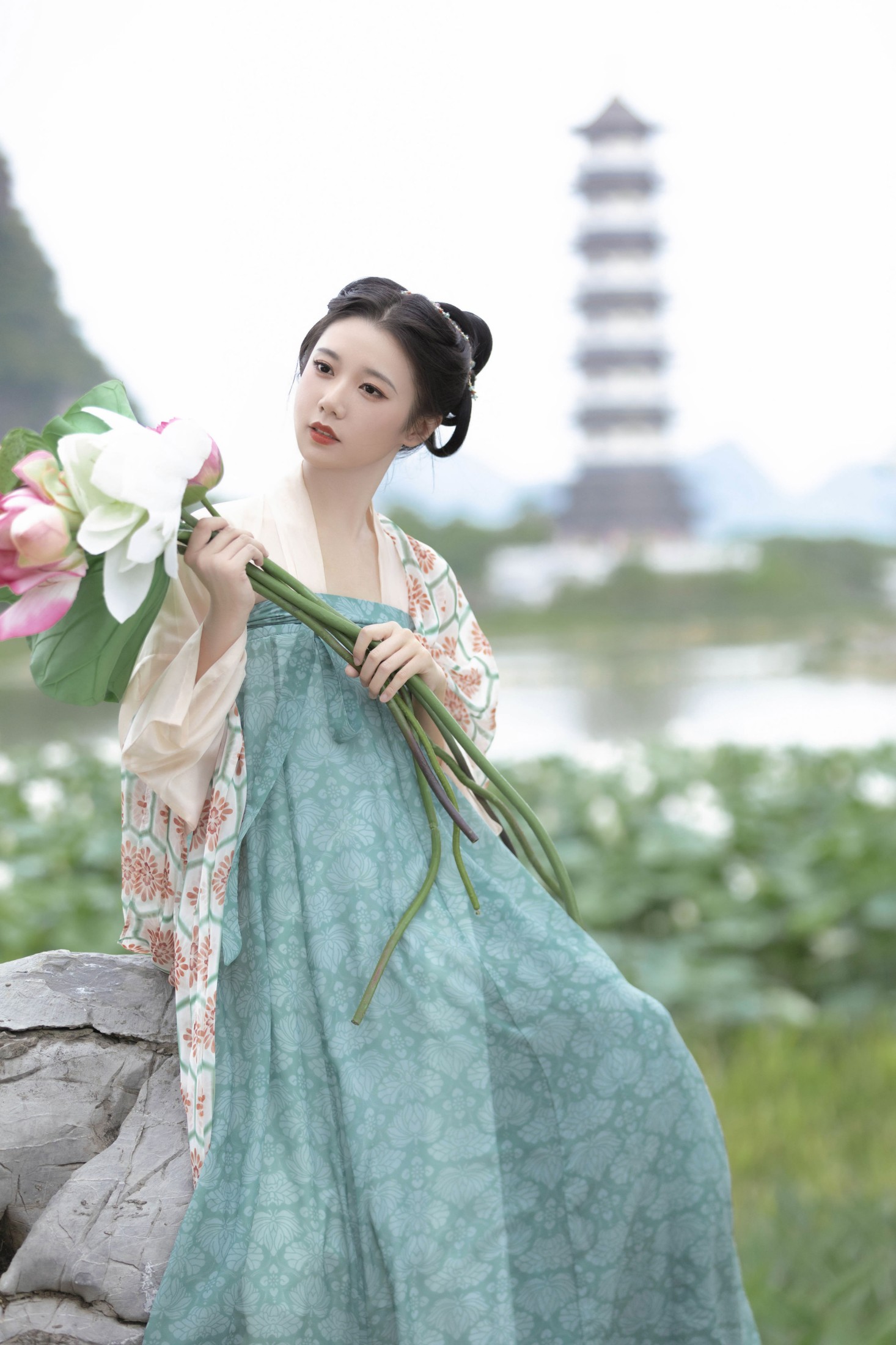 图片[4]-lsababe – 《荷》[38P]-COS写真在线网