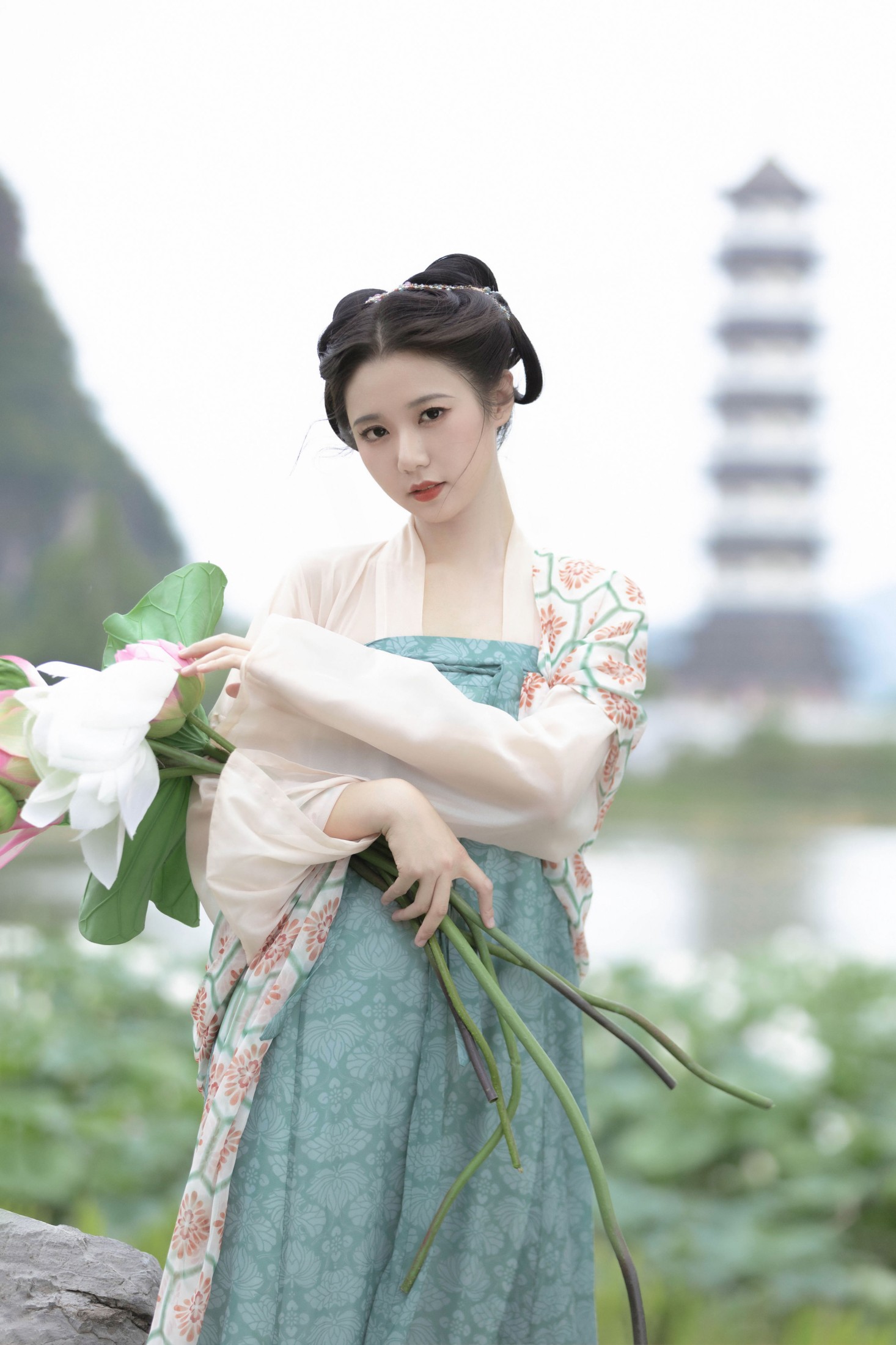 图片[3]-lsababe – 《荷》[38P]-COS写真在线网