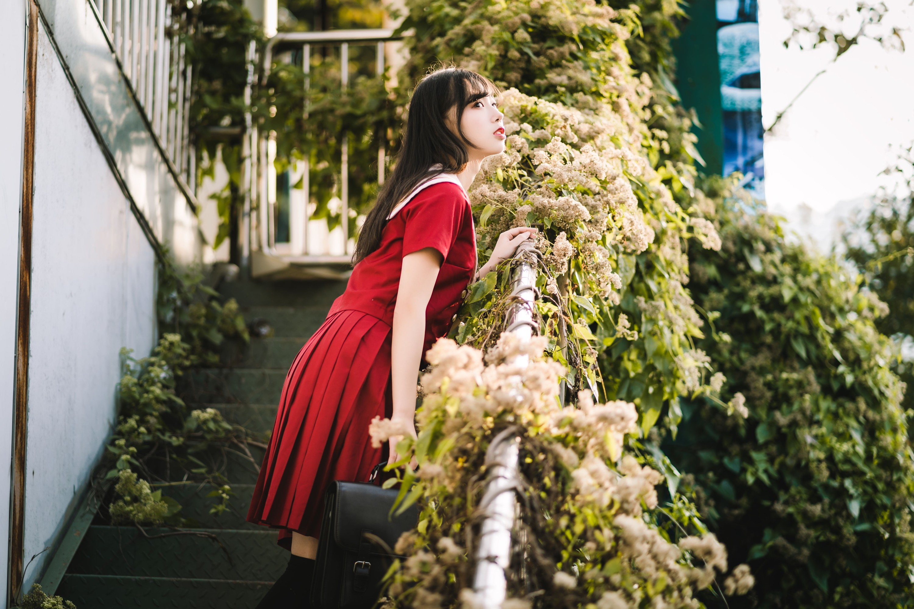 图片[3]-奏奏kanade – 《游乐园jk写真》[25P]-COS写真在线网
