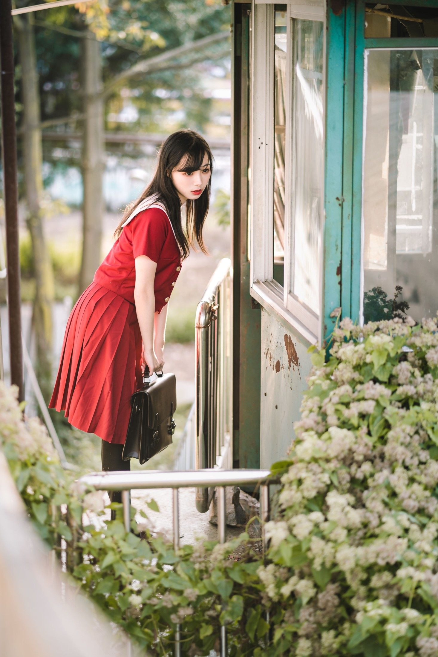 图片[5]-奏奏kanade – 《游乐园jk写真》[25P]-COS写真在线网