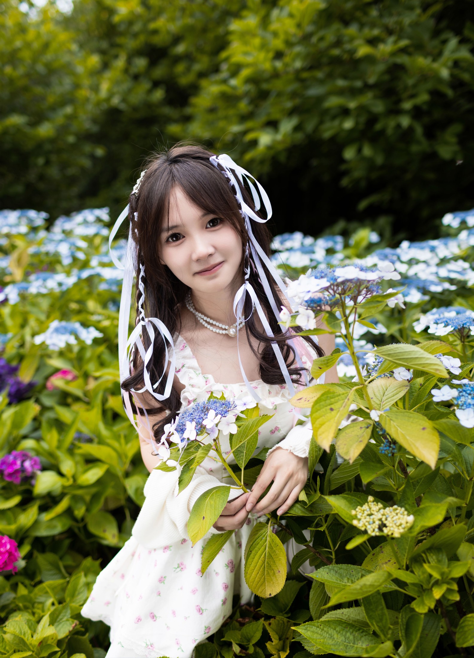 图片[3]-妍妍 – 《秀球花拍人像》[23P]-COS写真在线网