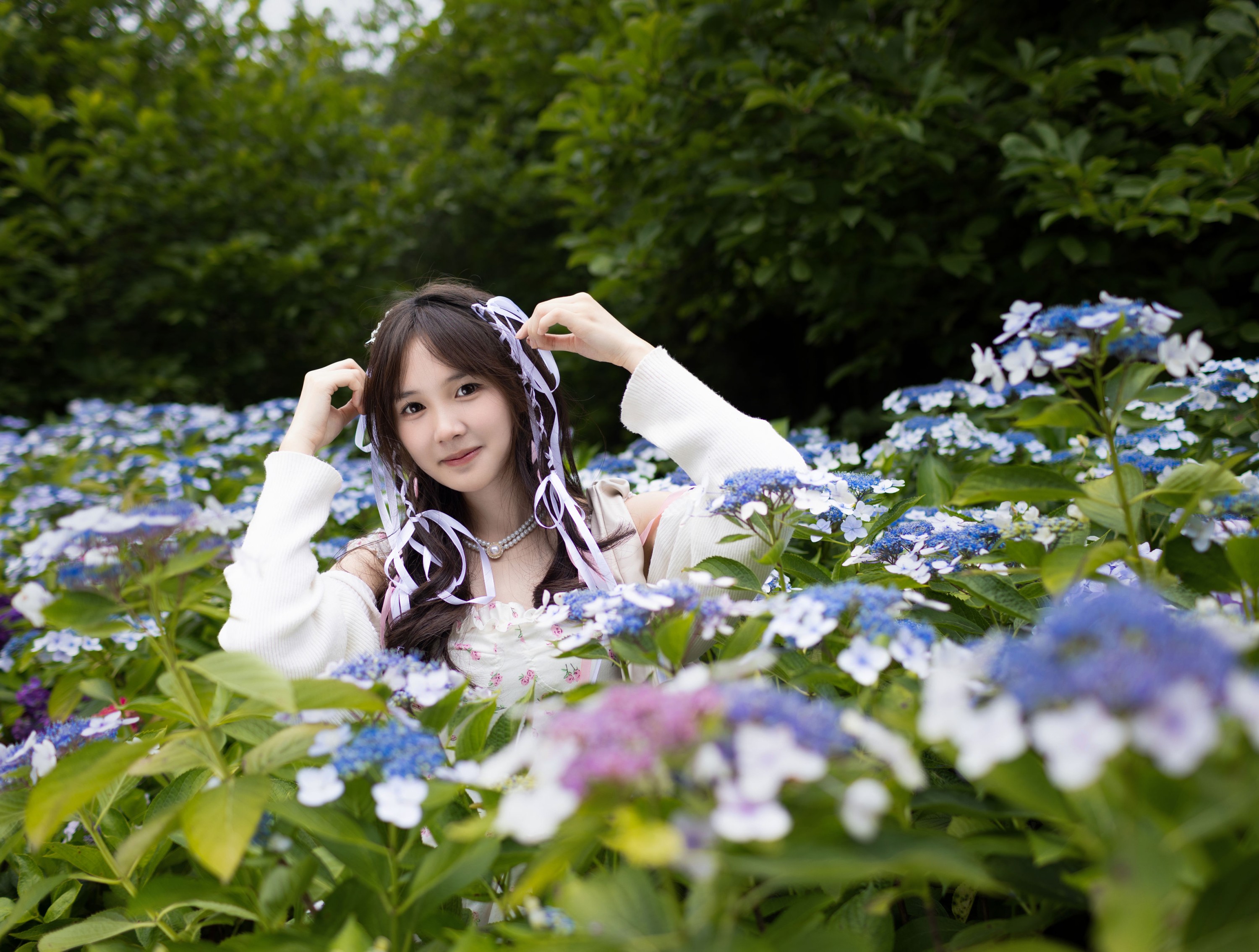 图片[5]-妍妍 – 《秀球花拍人像》[23P]-COS写真在线网