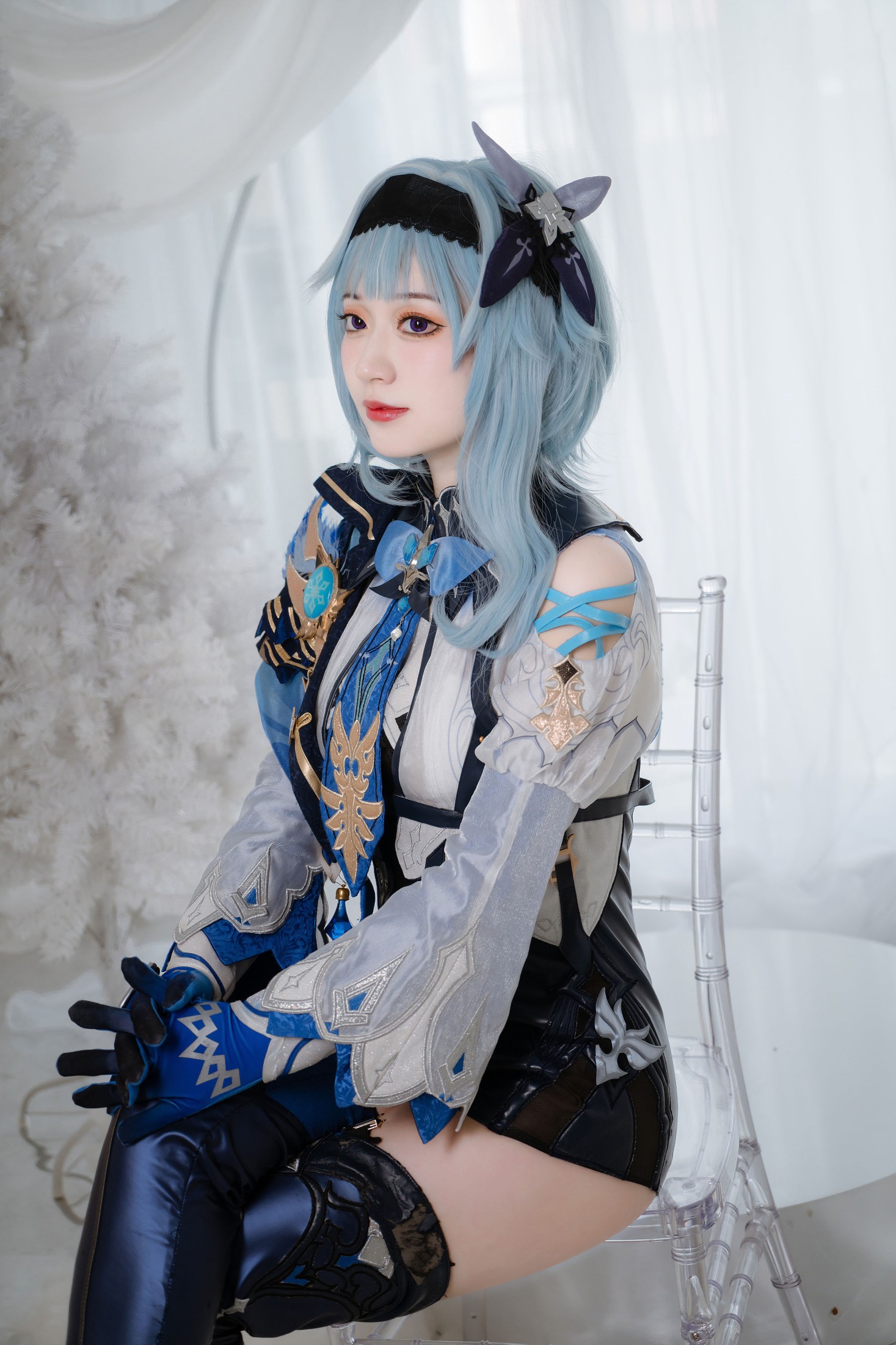 图片[4]-桃墨公子x – 《原神优菈》[27P]-COS写真在线网