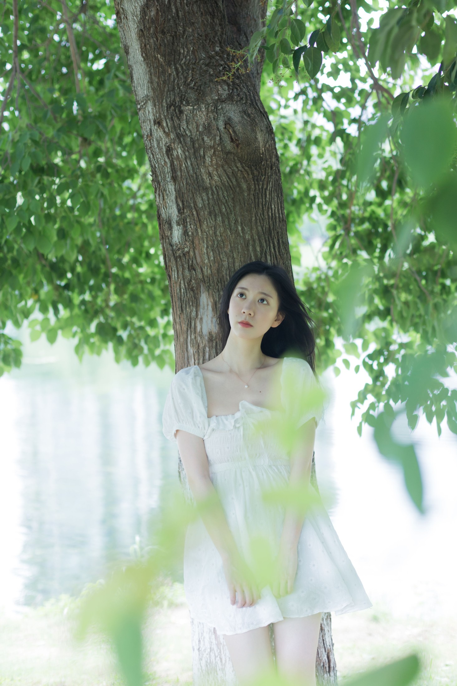 图片[4]-饲猫少女- – 《绿色呼吸》[32P]-COS写真在线网