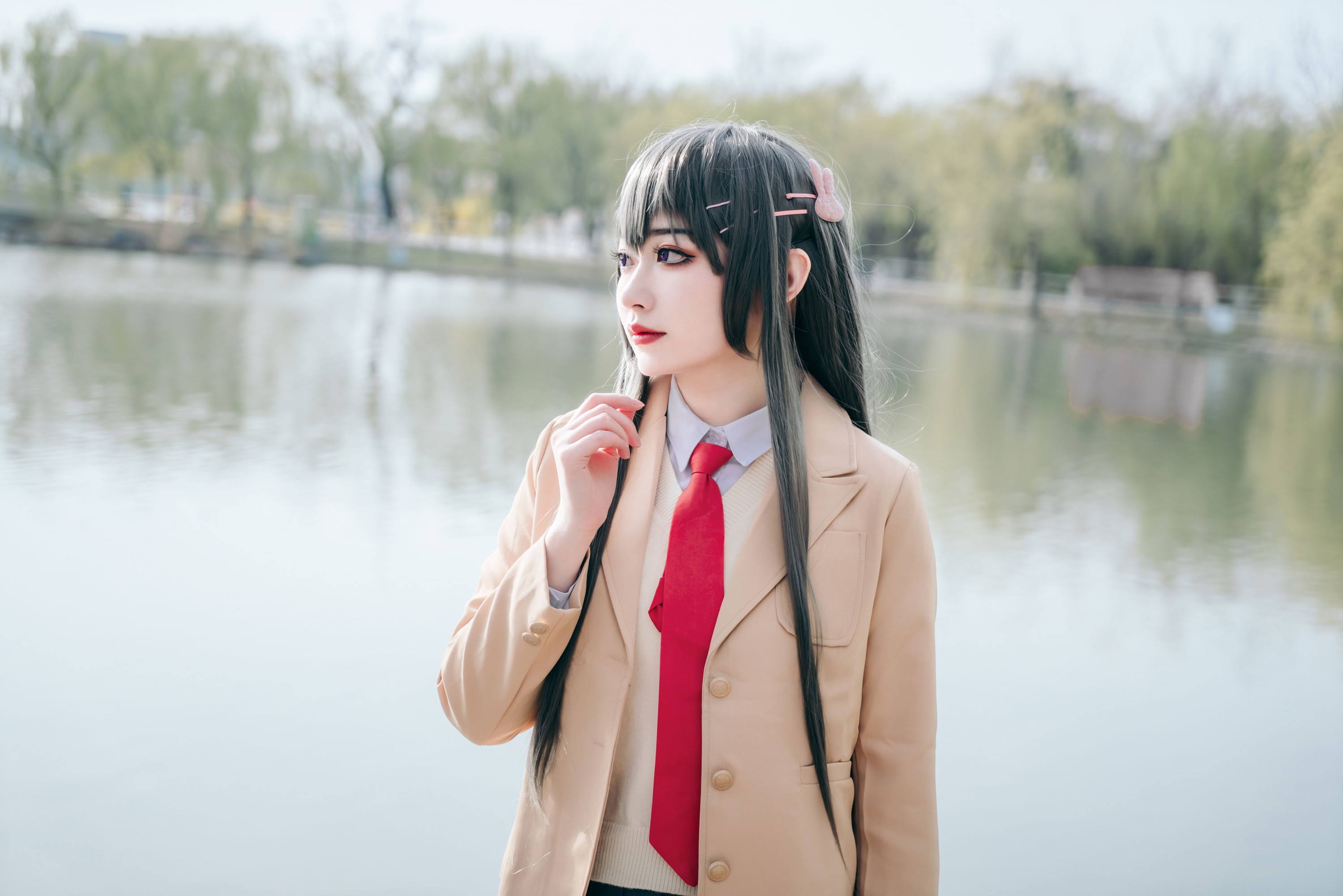 图片[4]-桃墨公子x – 《樱岛麻衣》[25P]-COS写真在线网