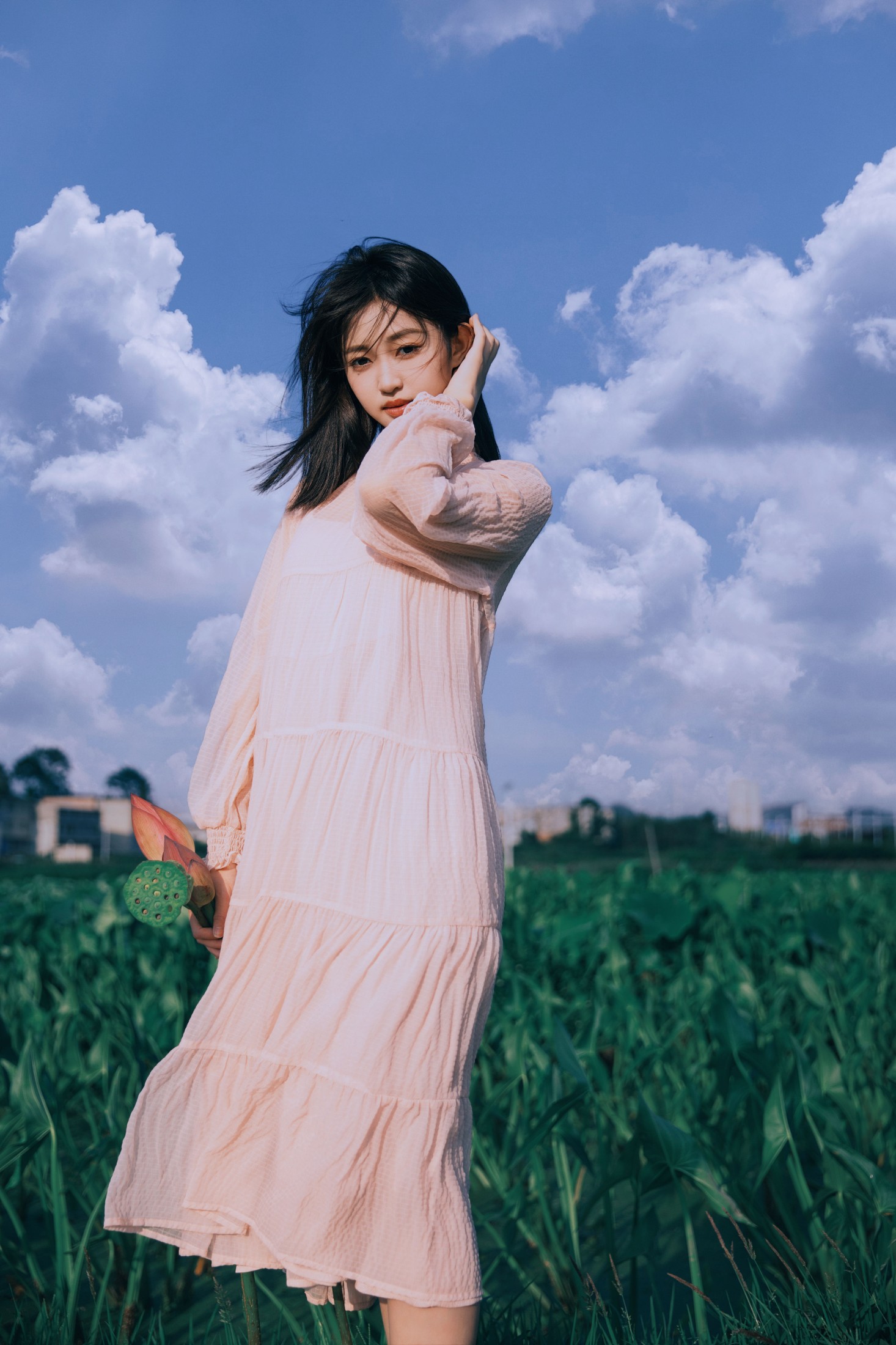 图片[3]-悲伤小河马 – 《夏日荷花》[31P]-COS写真在线网