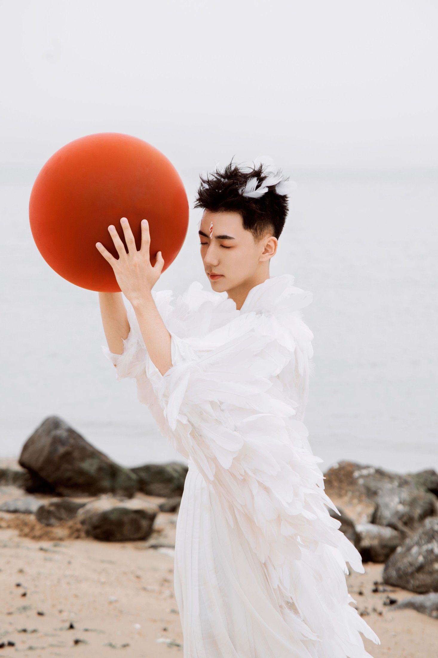 图片[3]-澳涵 – 《白羽》[63P]-COS写真在线网