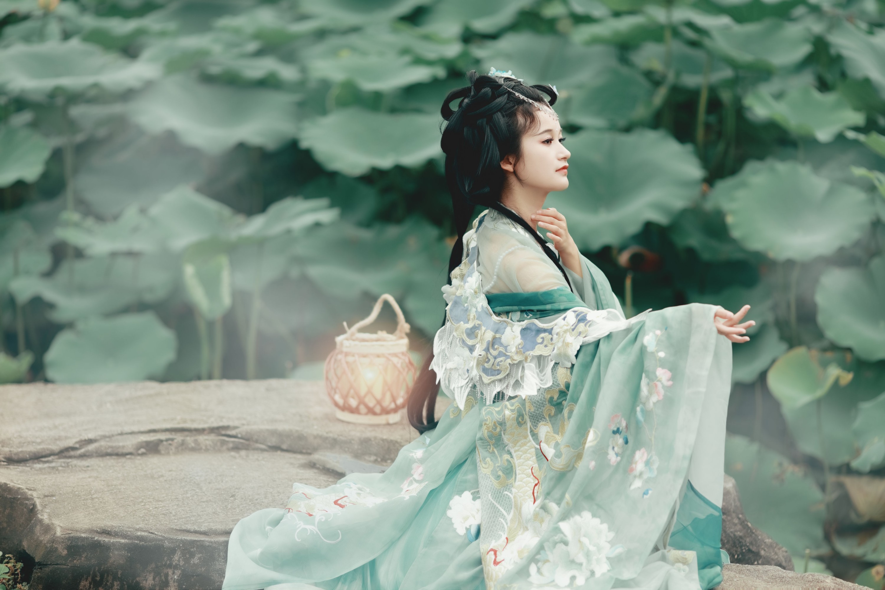 图片[5]-章鱼 – 《闭花羞月》[30P]-COS写真在线网