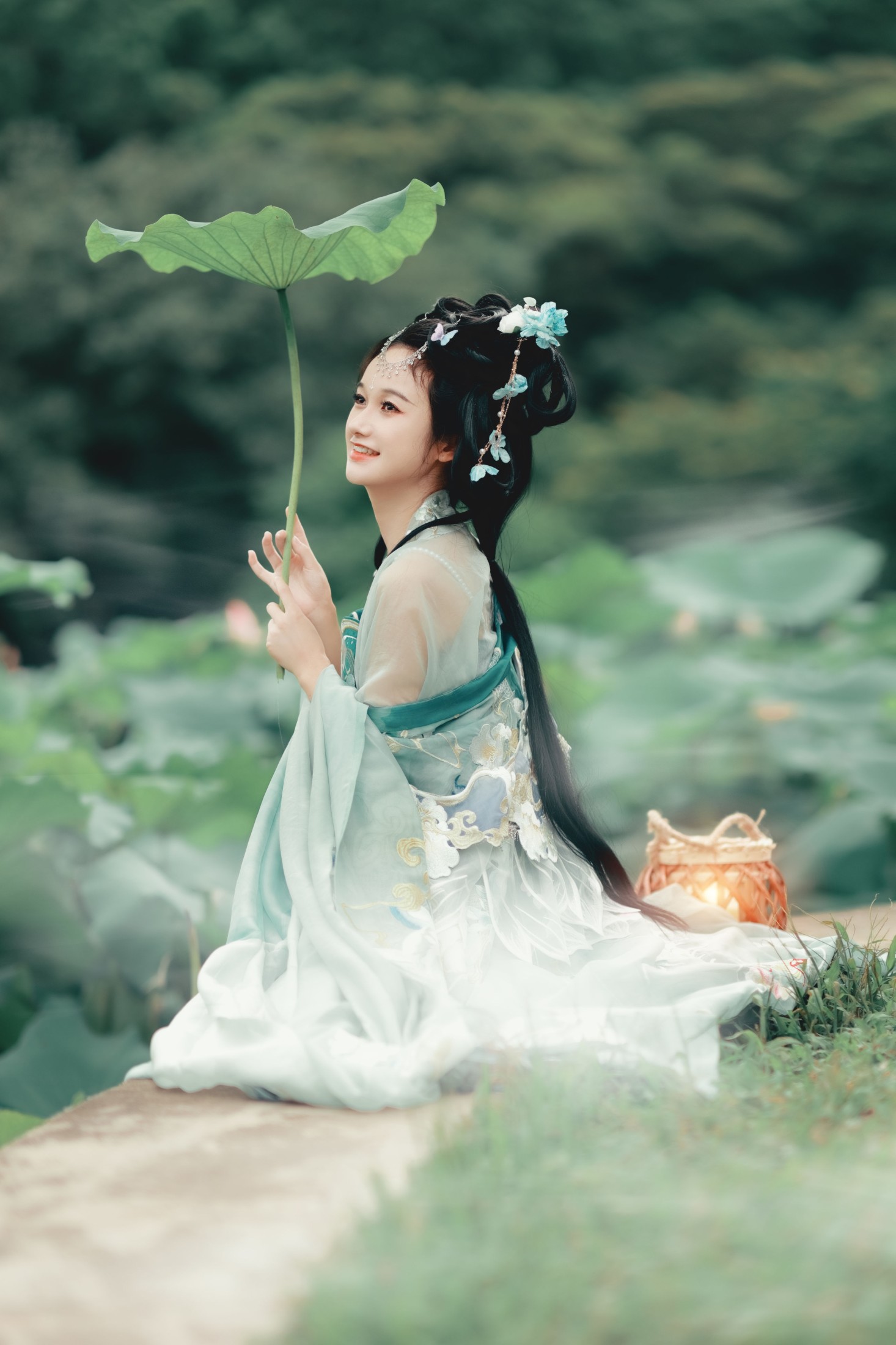 图片[4]-章鱼 – 《闭花羞月》[30P]-COS写真在线网