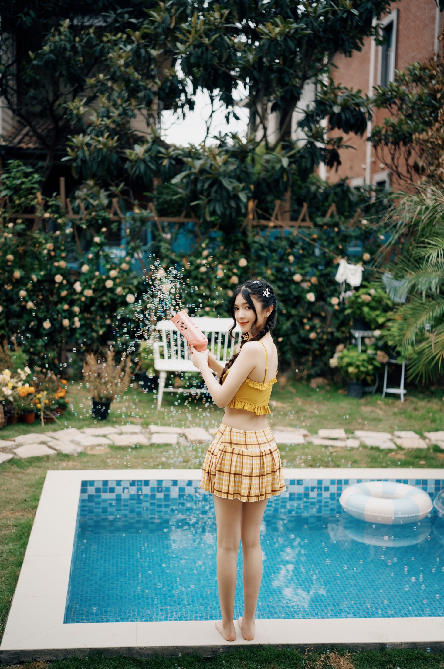 图片[4]-欣怡 – 《夏之花》[22P]-COS写真在线网
