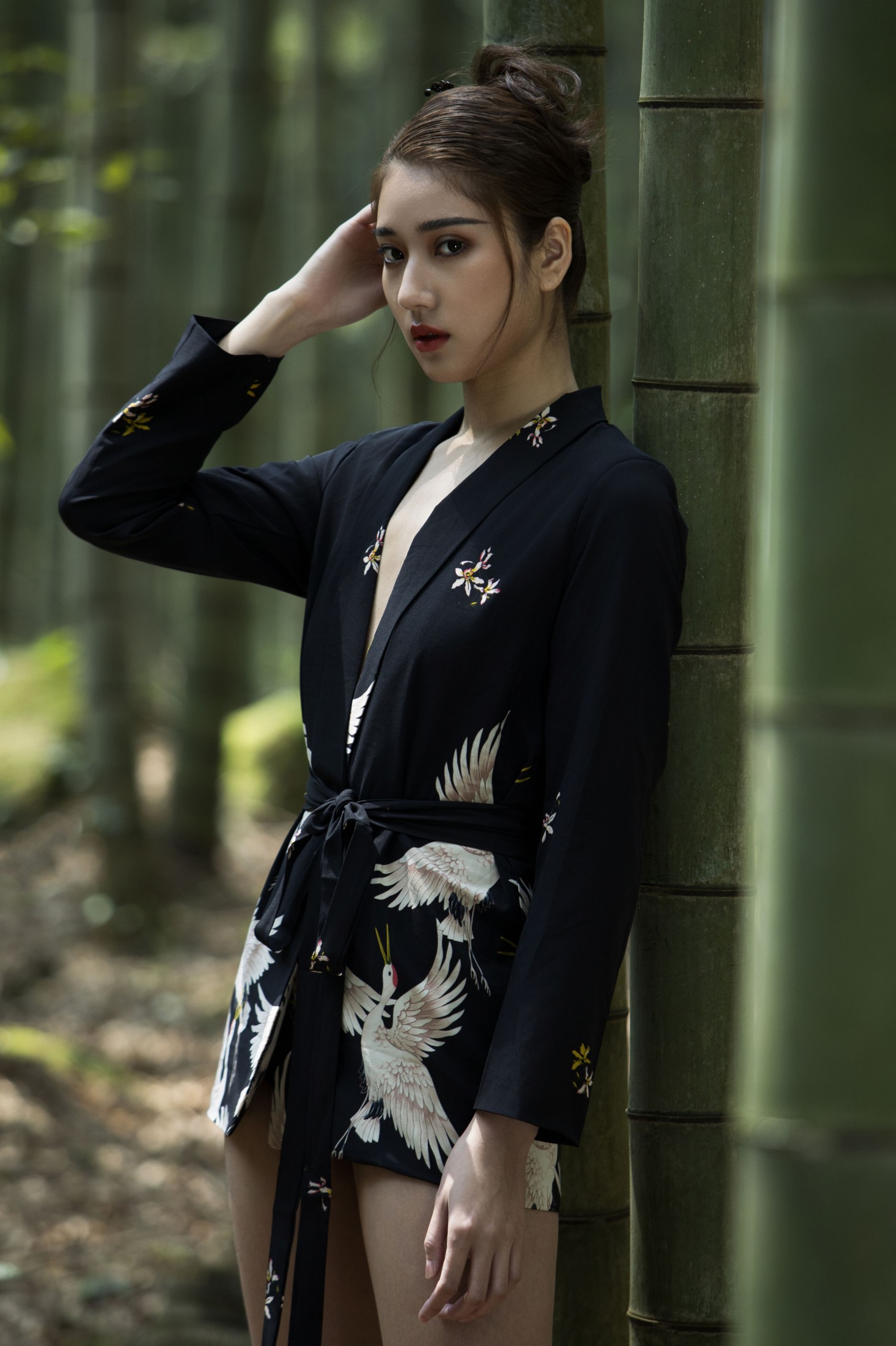 图片[3]-林猫儿 – 《竹林深处》[30P]-COS写真在线网