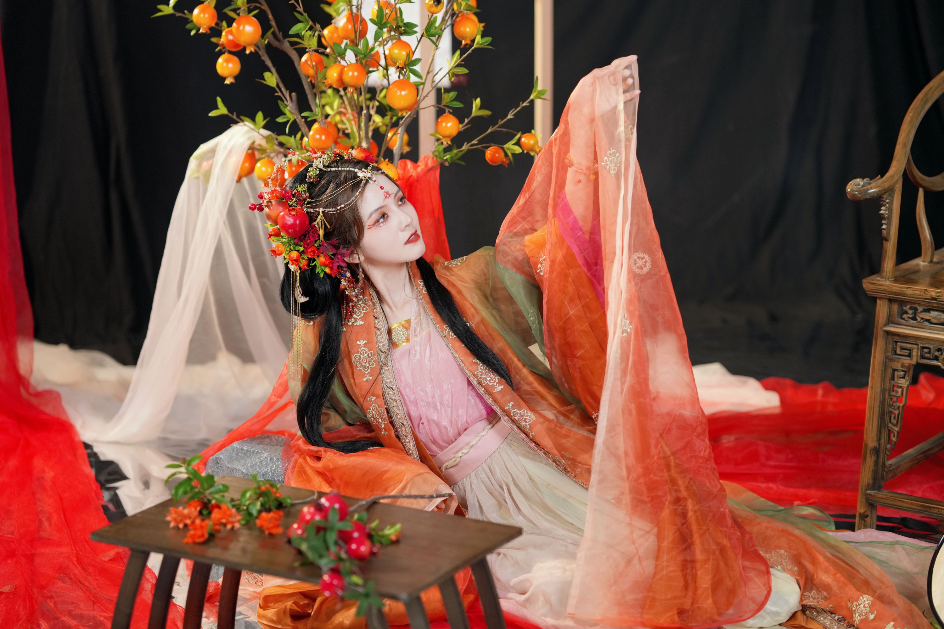 图片[4]-Tifa丁小妮 – 《十二花神之石榴花神》[40P]-COS写真在线网
