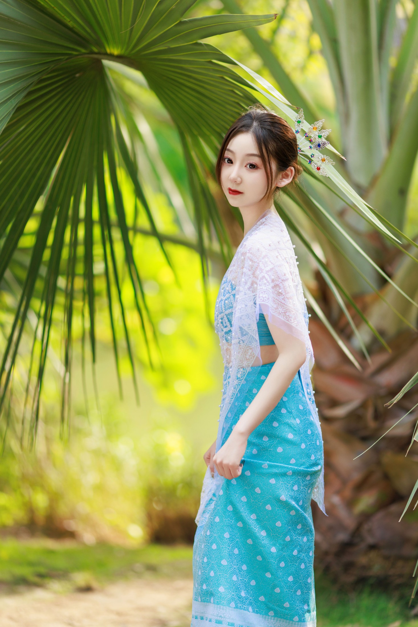 图片[5]-社恐的乱乱 – 《傣族少女》[36P]-COS写真在线网