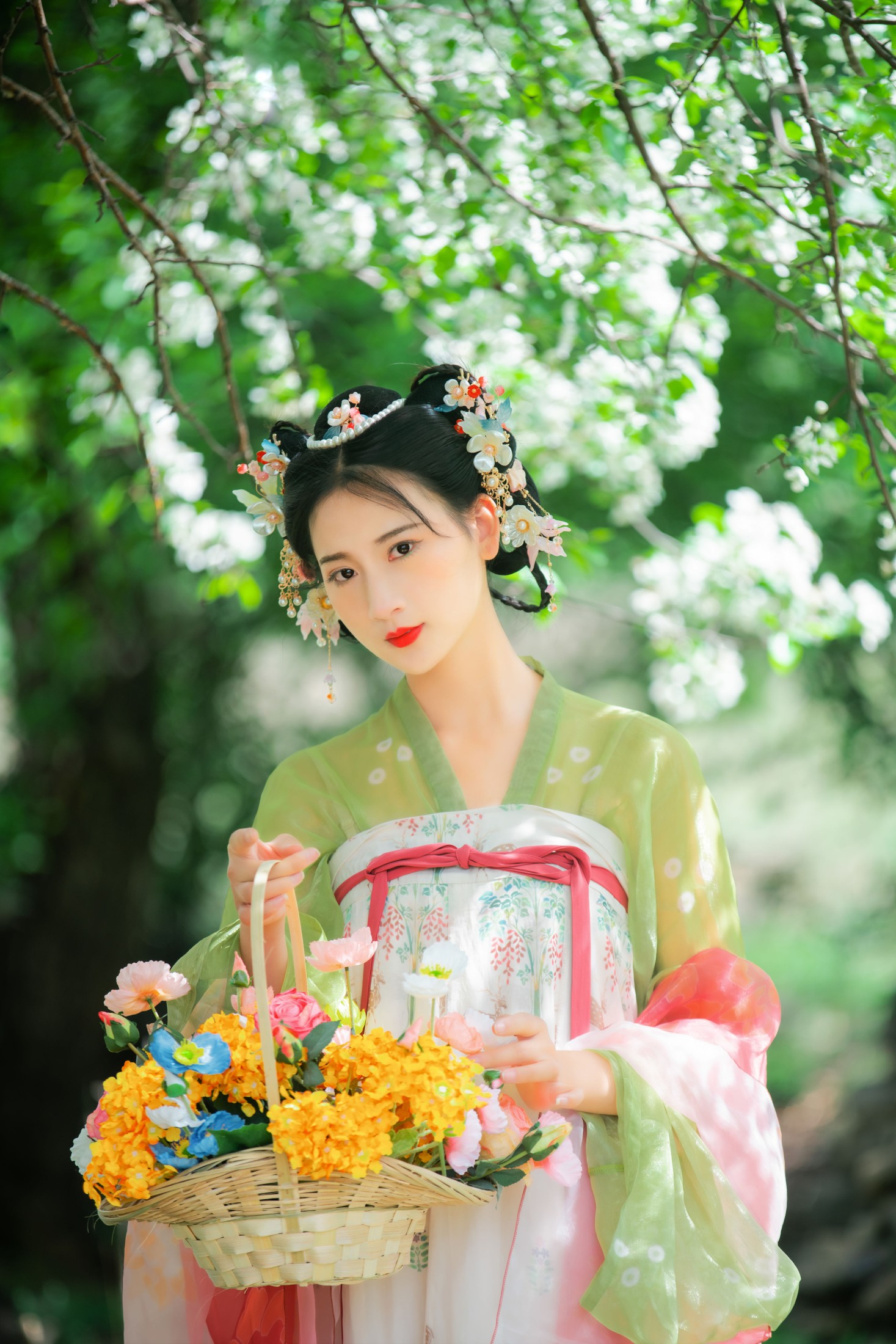 图片[5]-半夏夏夏 – 《花开的季节》[35P]-COS写真在线网