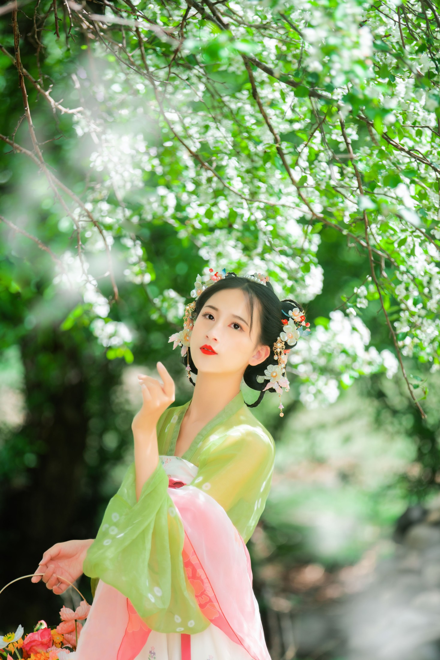 图片[4]-半夏夏夏 – 《花开的季节》[35P]-COS写真在线网