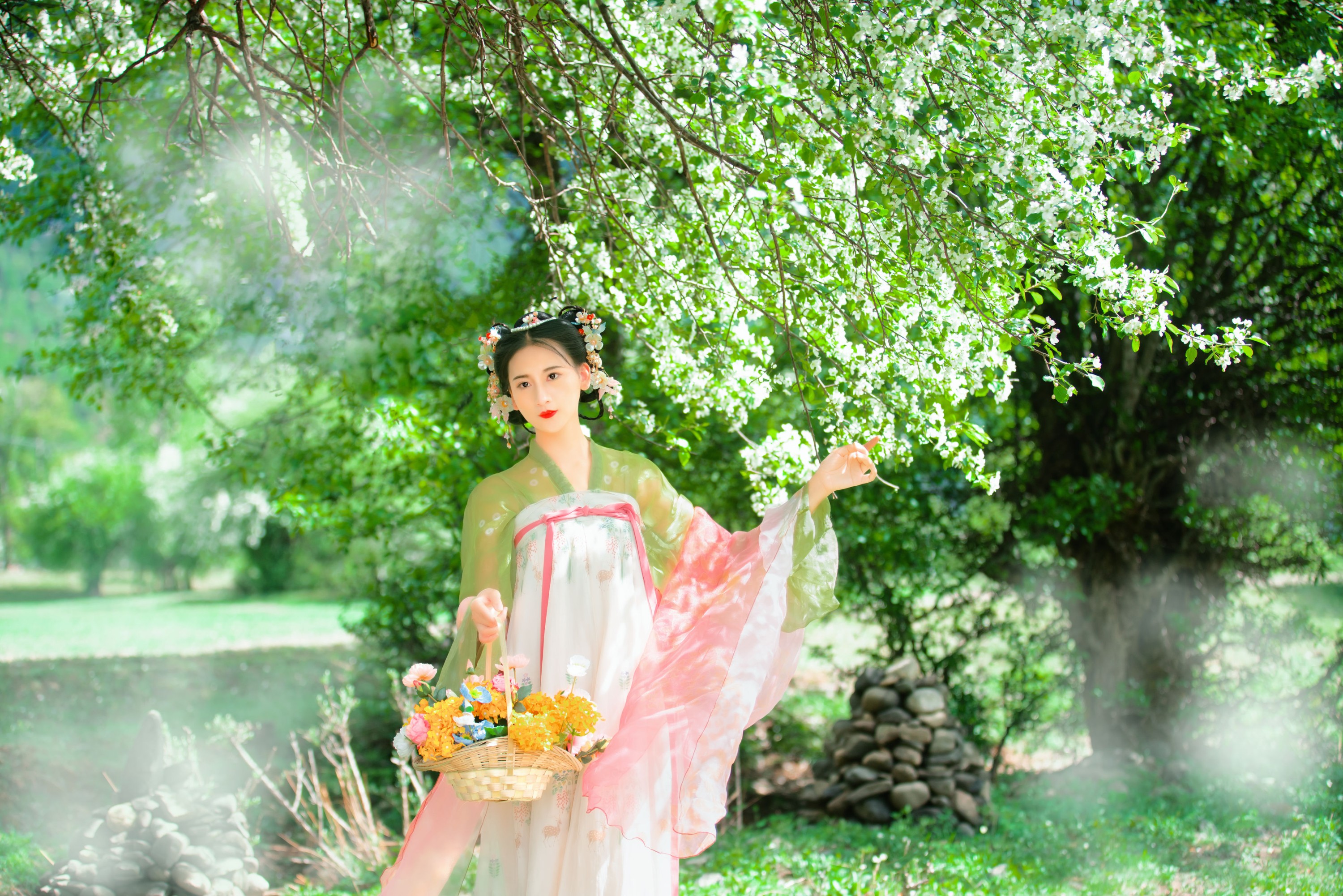 图片[3]-半夏夏夏 – 《花开的季节》[35P]-COS写真在线网