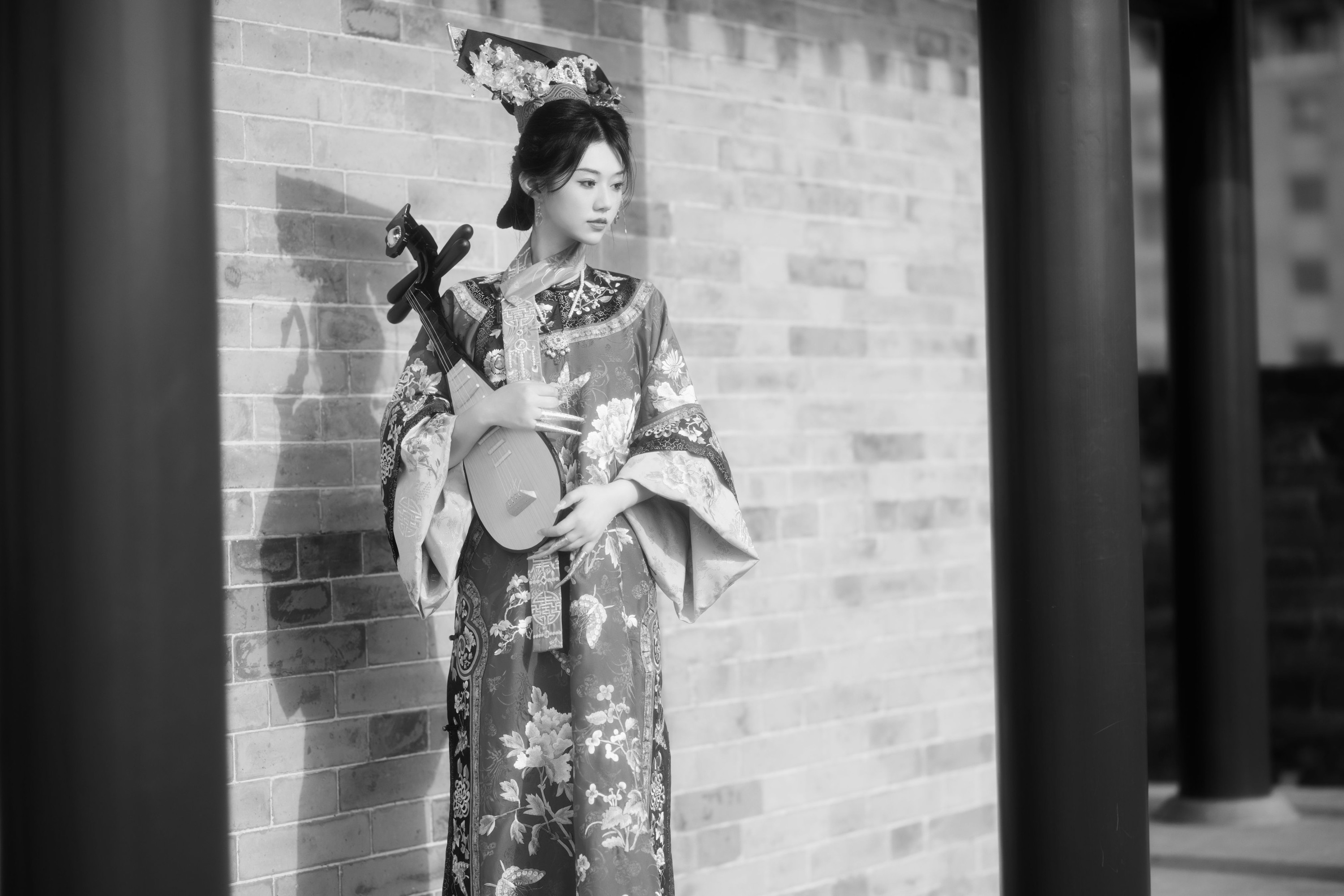 图片[4]-裴同学 – 《黑白古装》[32P]-COS写真在线网