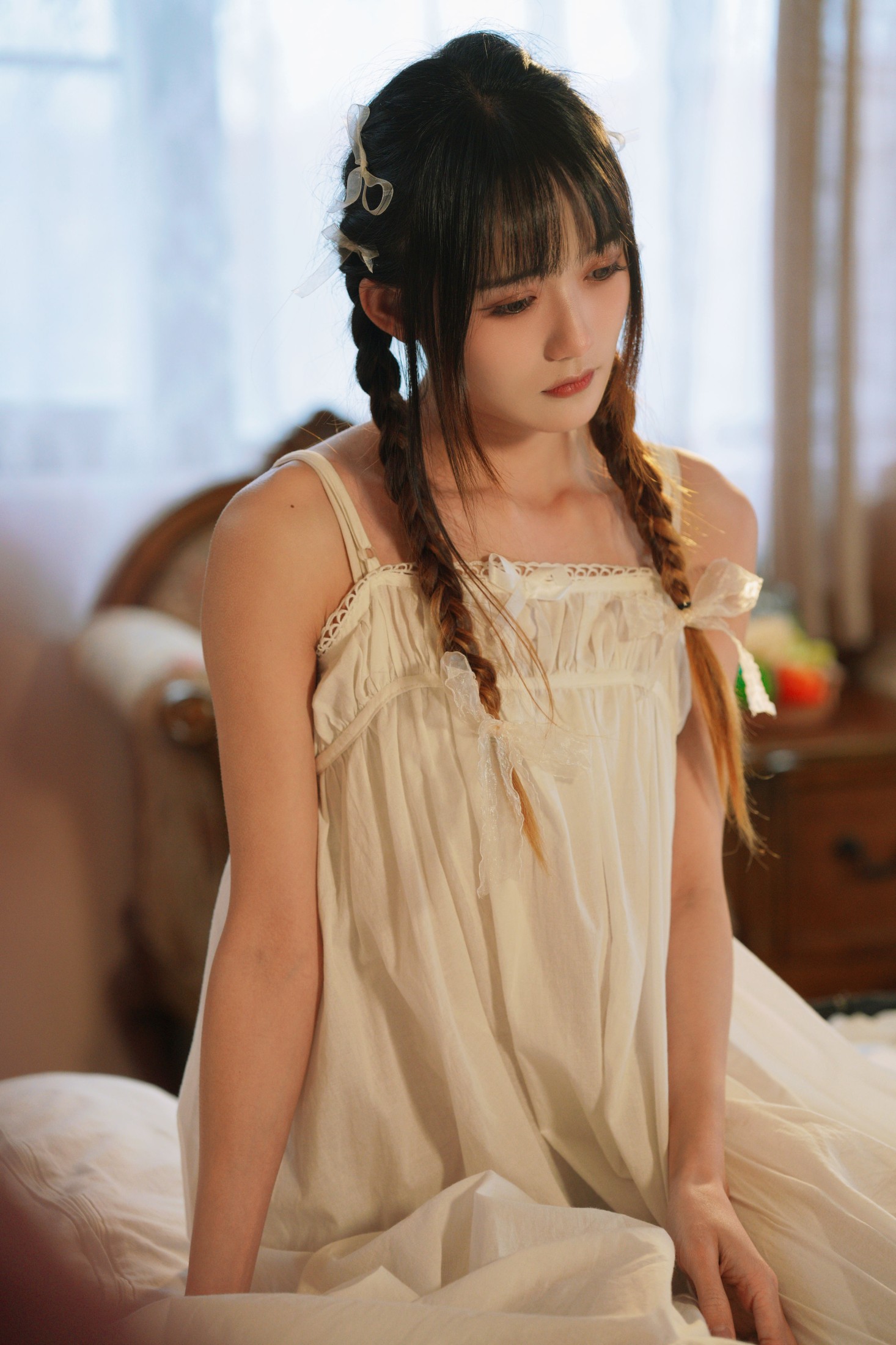 图片[3]-兔子Zzz不吃胡萝卜 – 《少女心事》[25P]-COS写真在线网