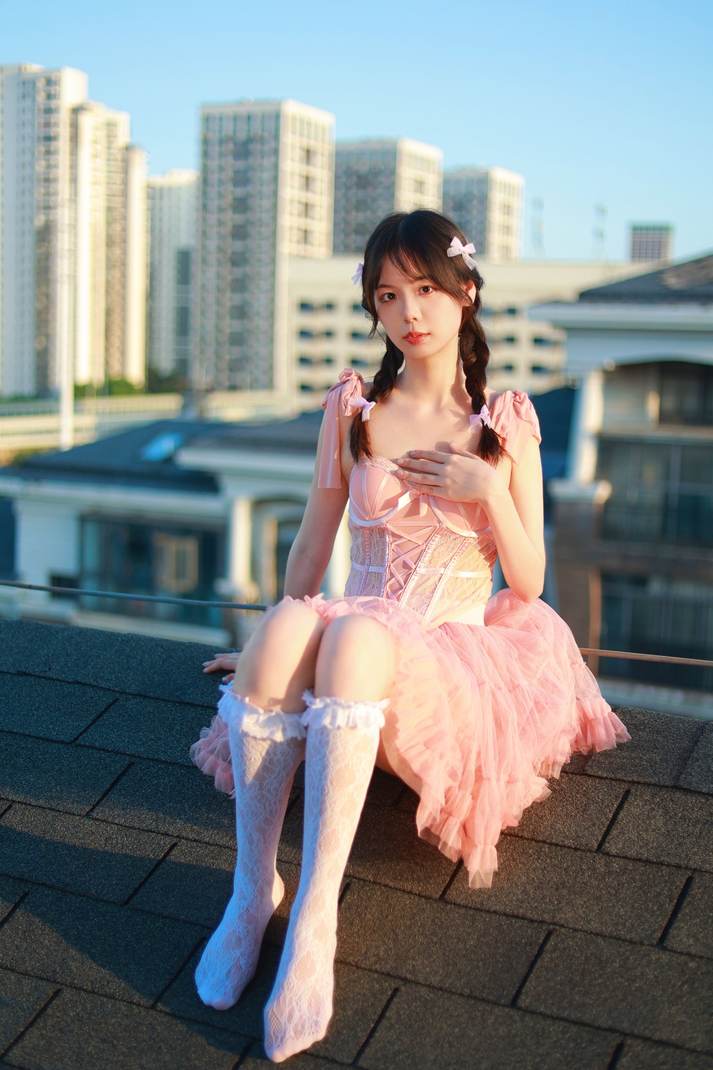 图片[5]-暮烟色CC – 《晚霞之约》[33P]-COS写真在线网