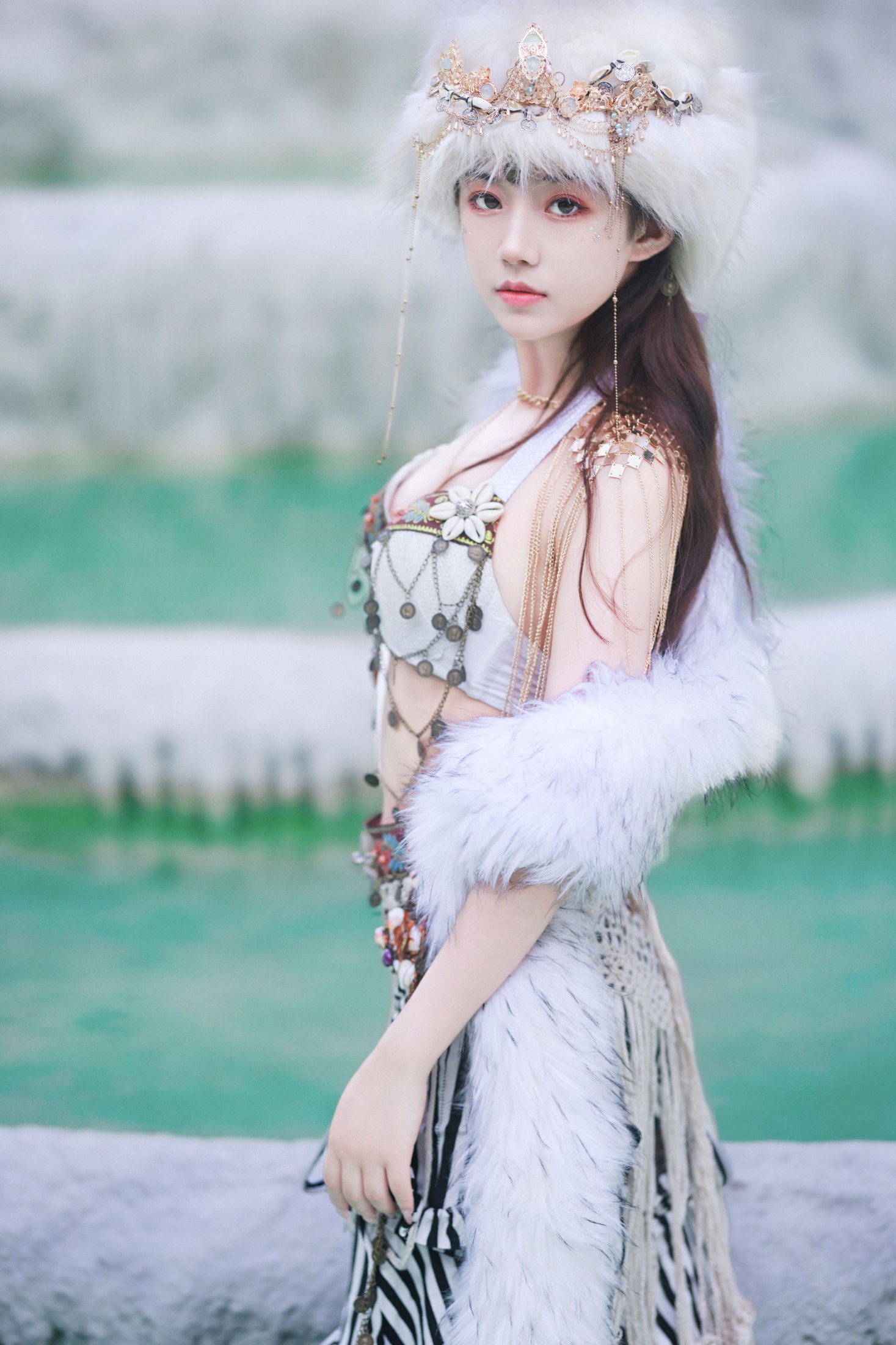 图片[4]-裴同学 – 《部落公主》[56P]-COS写真在线网