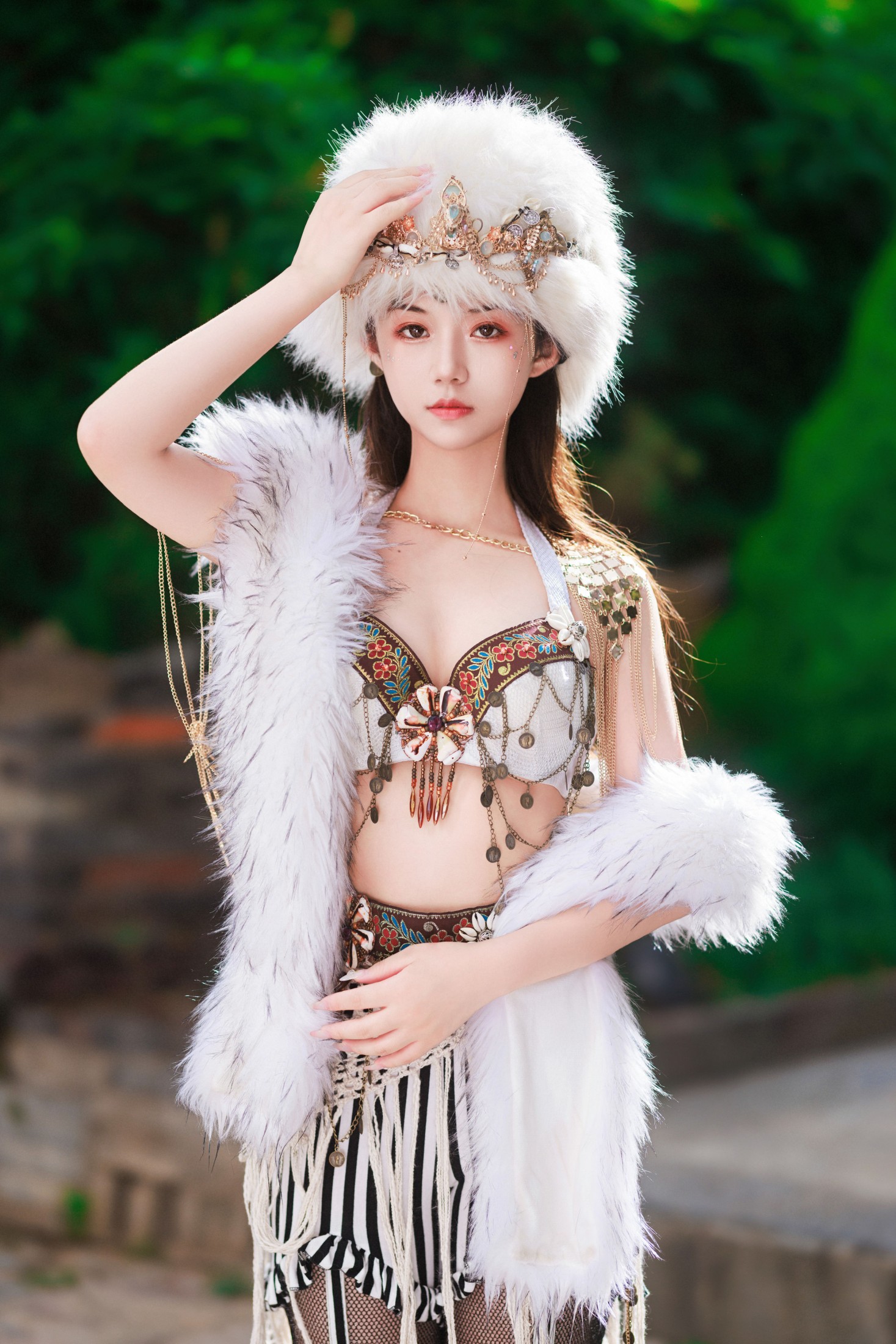 图片[6]-裴同学 – 《部落公主》[56P]-COS写真在线网