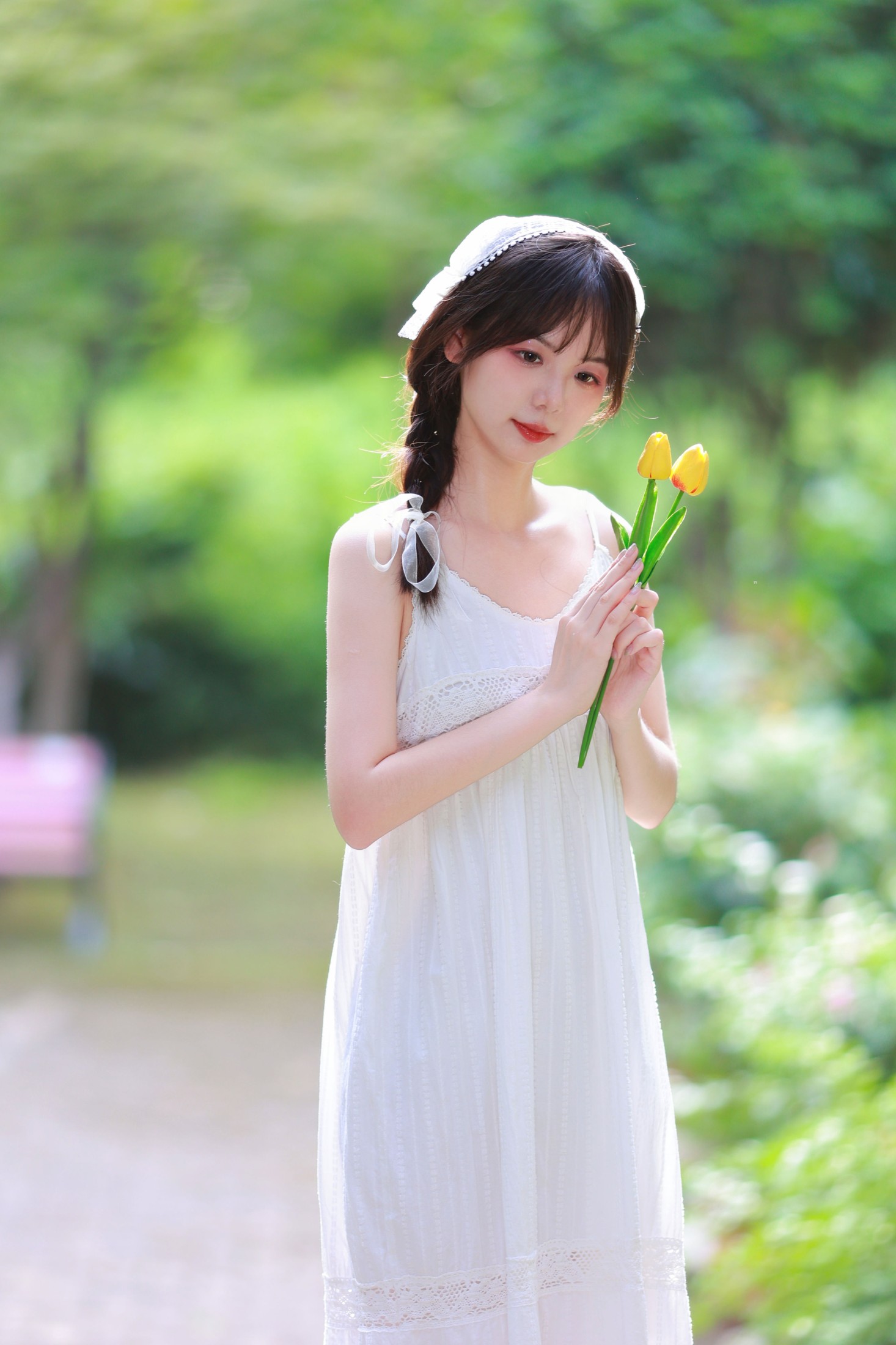 图片[3]-暮烟色CC – 《初夏》[28P]-COS写真在线网